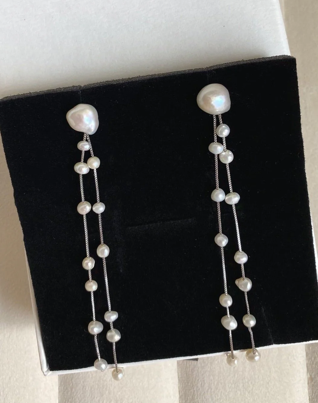 Alisa Pearl Earrings - Image 6
