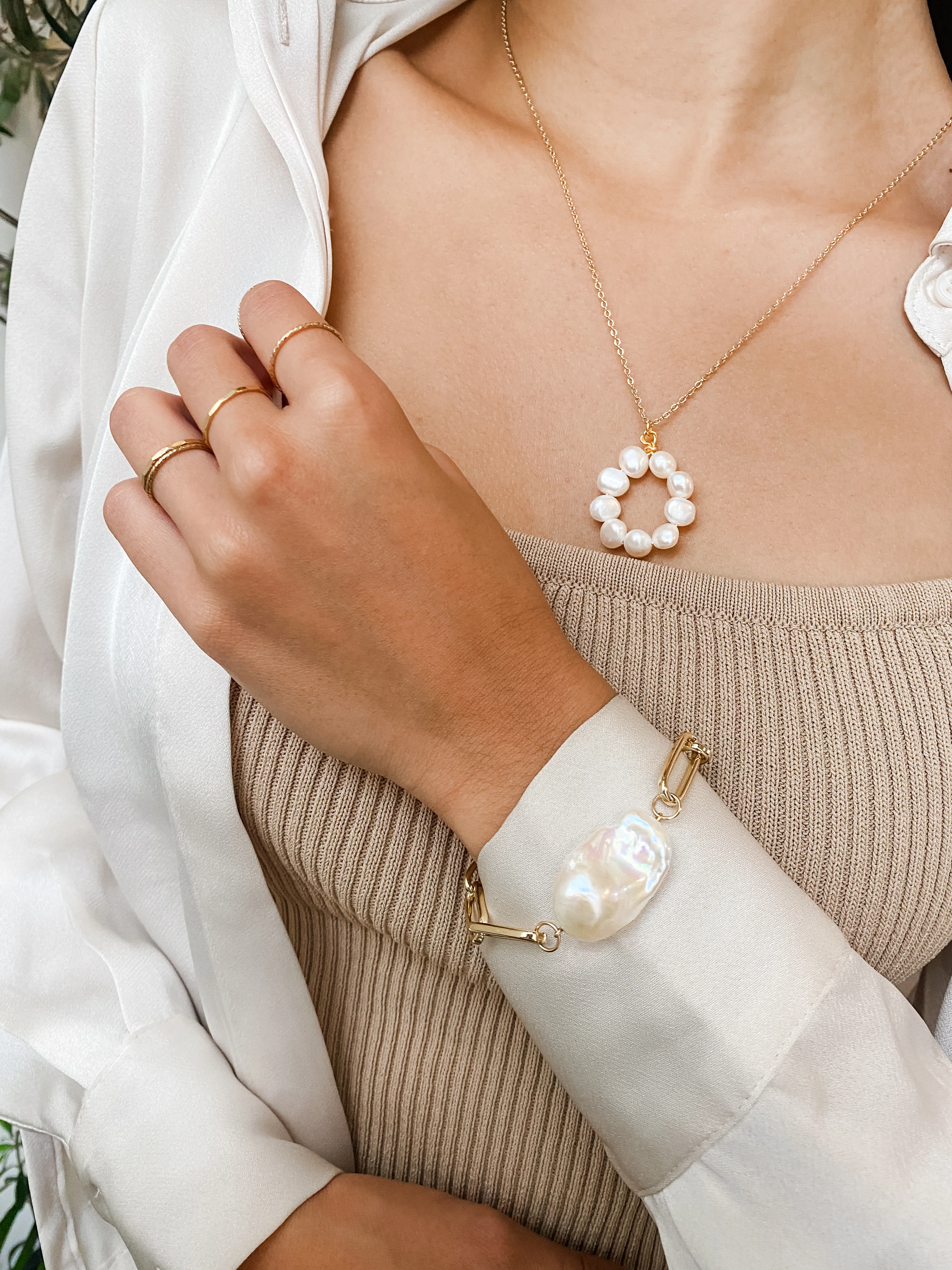 Alison Pearl Necklace - Image 2