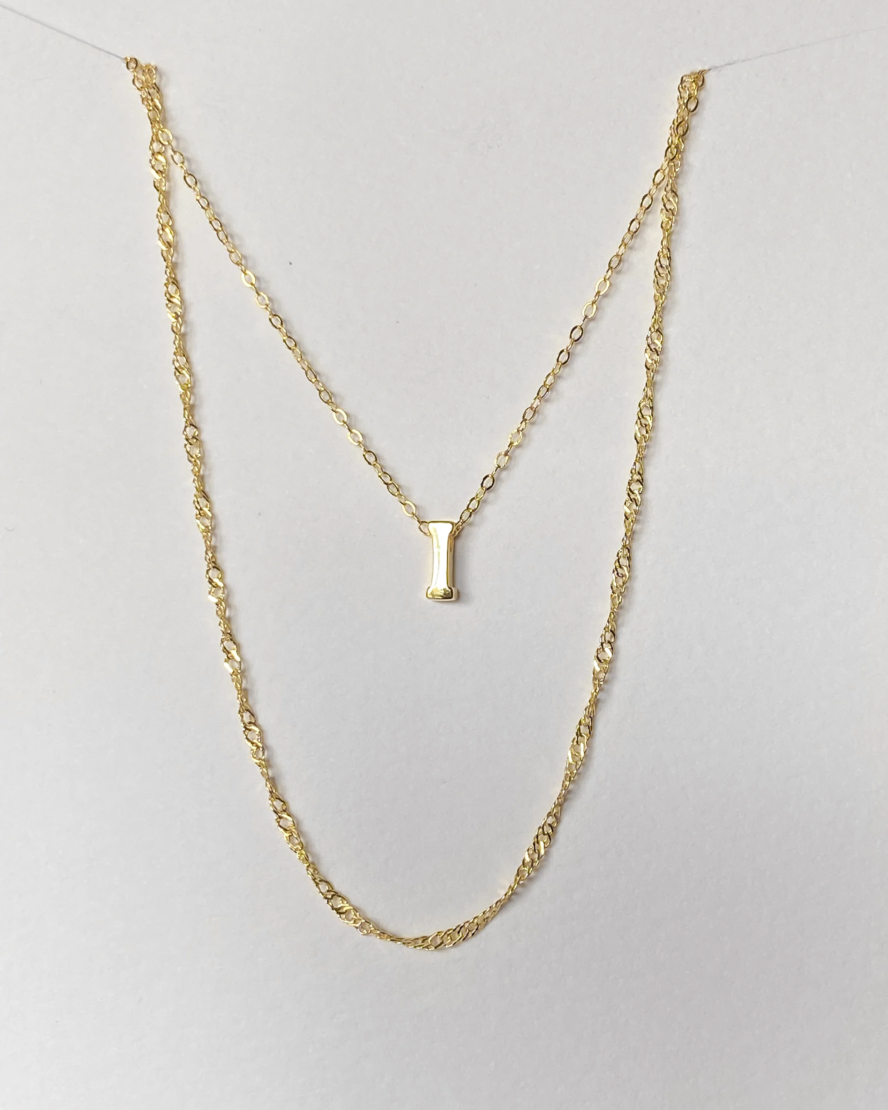 Alphabet + Long Anne Necklace Set - Image 10