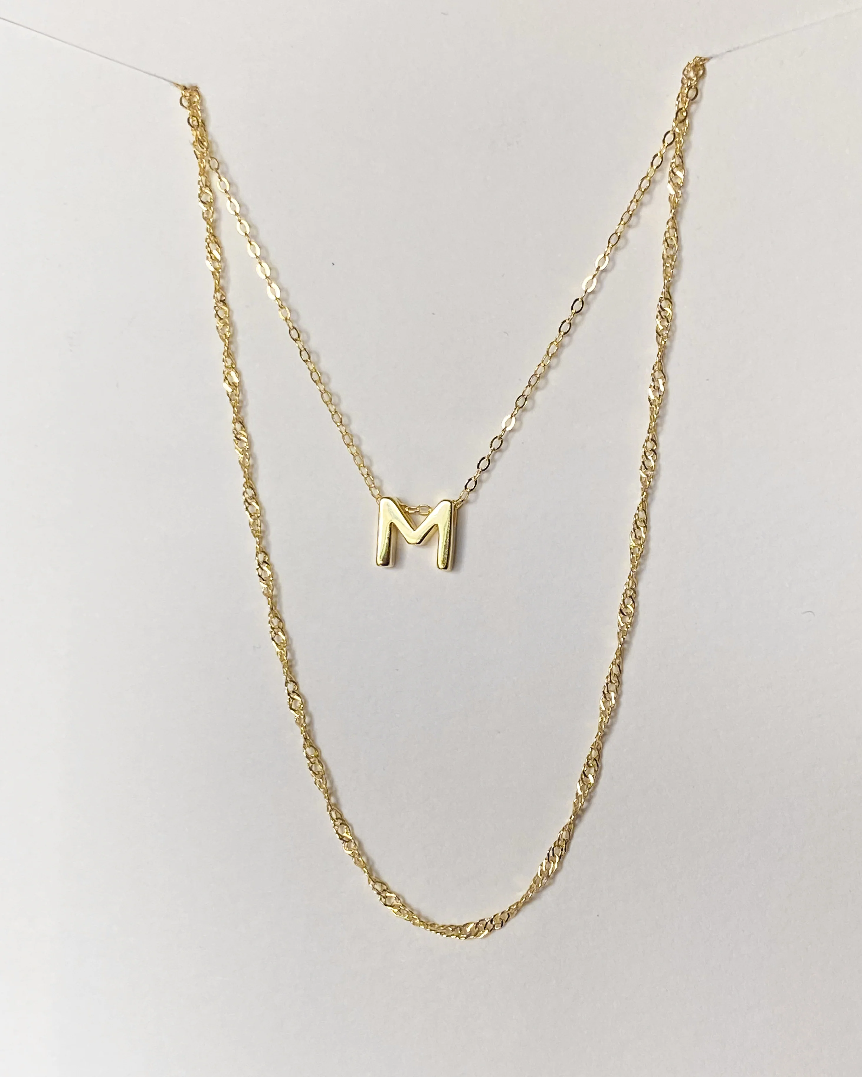 Alphabet + Long Anne Necklace Set - Image 14