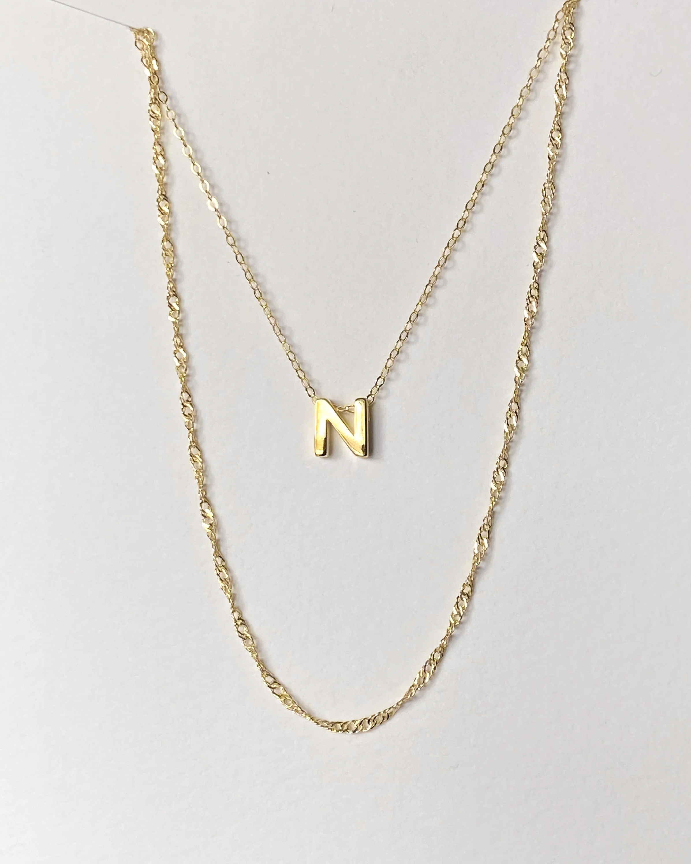 Alphabet + Long Anne Necklace Set - Image 15