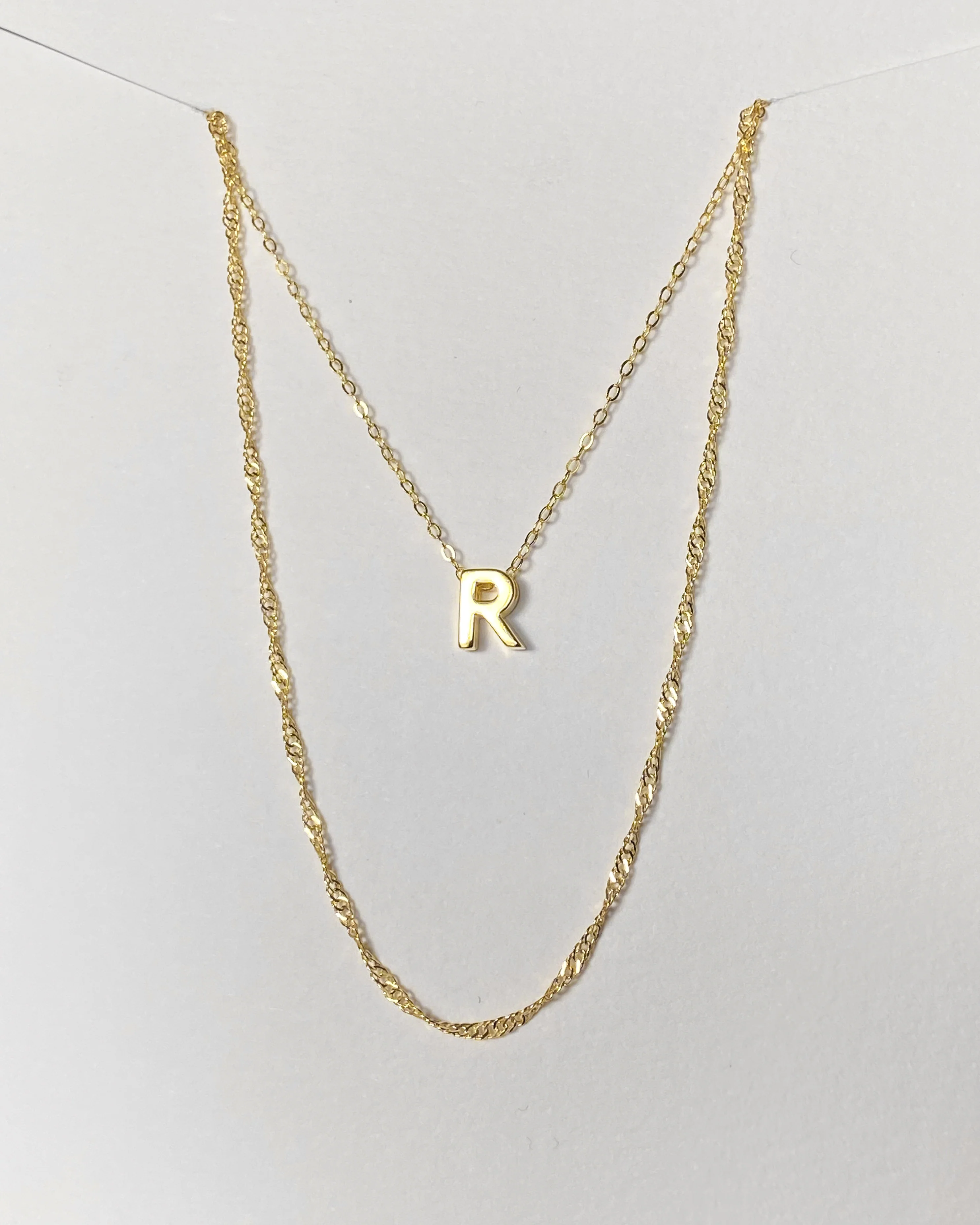 Alphabet + Long Anne Necklace Set - Image 19