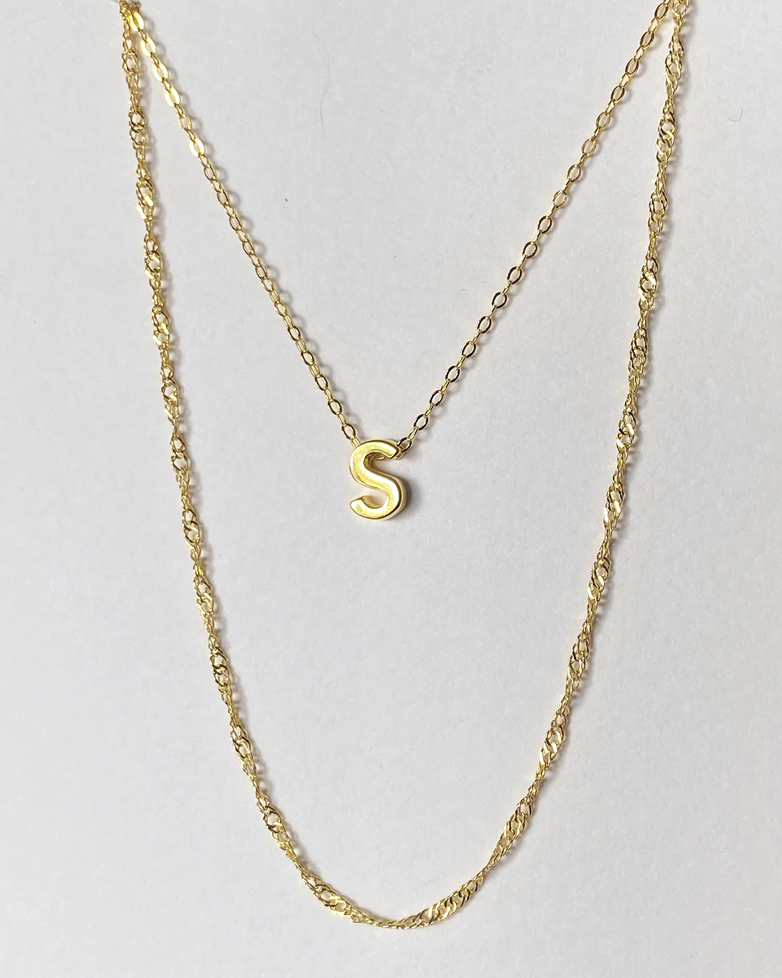 Alphabet + Long Anne Necklace Set - Image 20