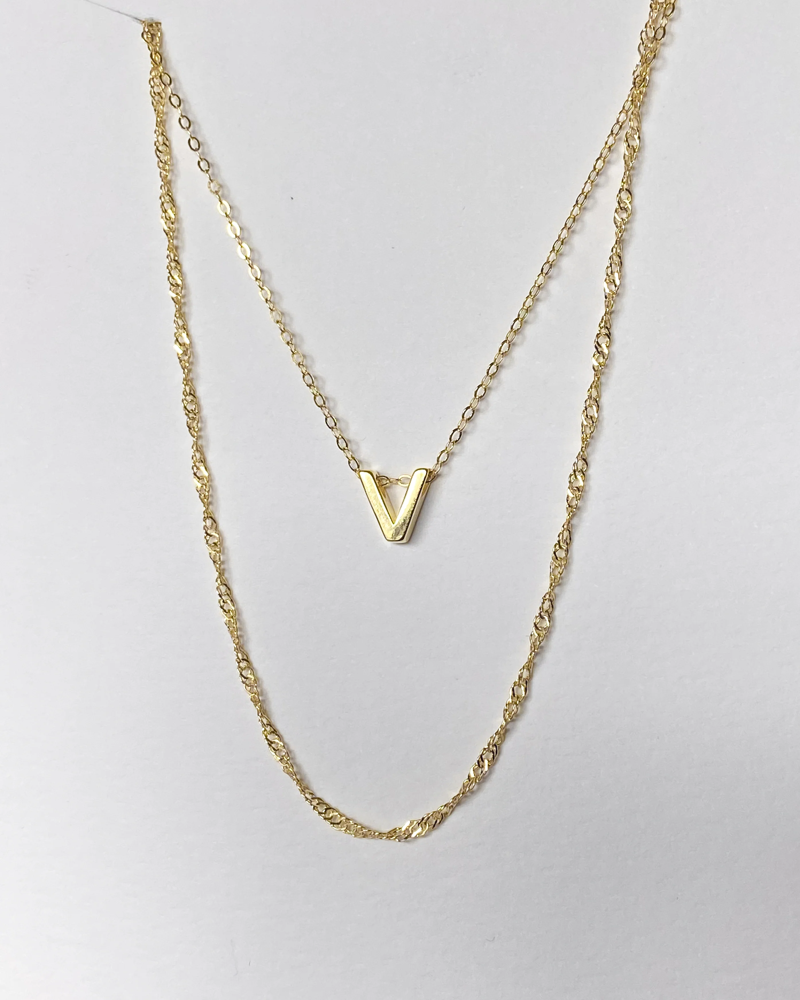 Alphabet + Long Anne Necklace Set - Image 23
