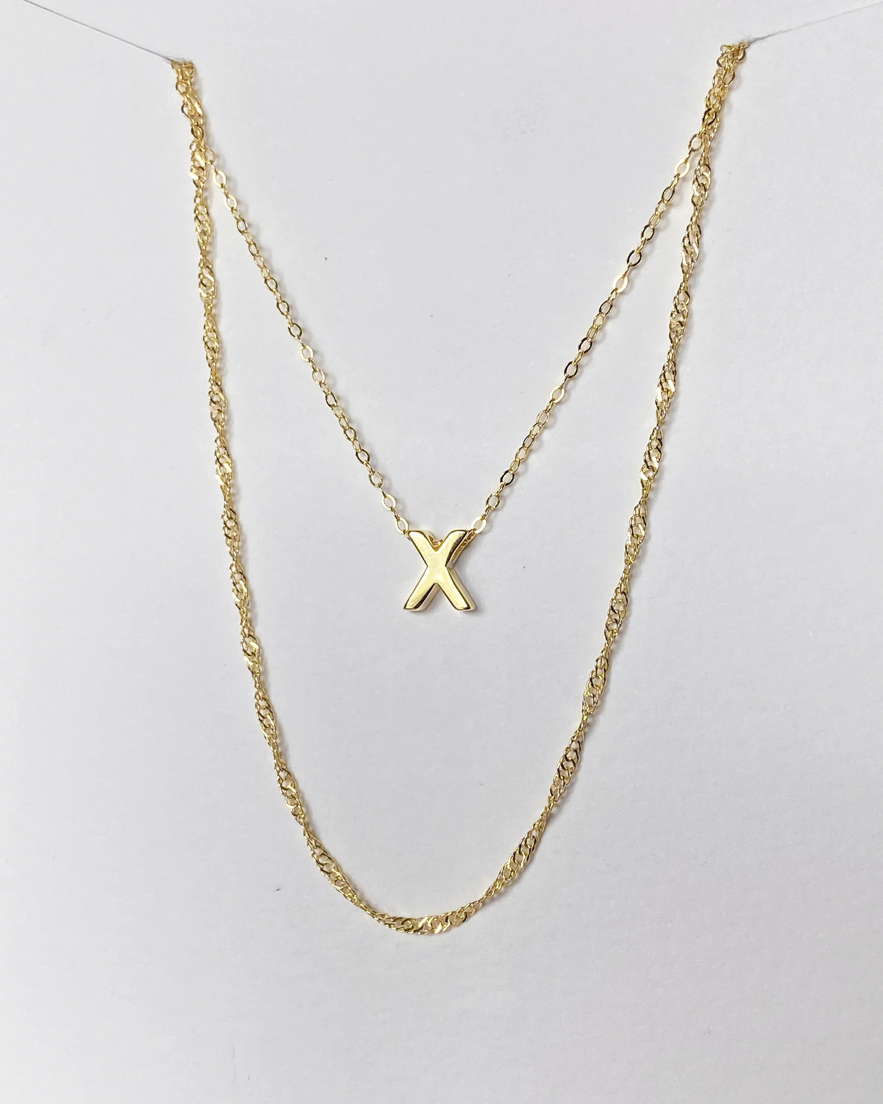 Alphabet + Long Anne Necklace Set - Image 25