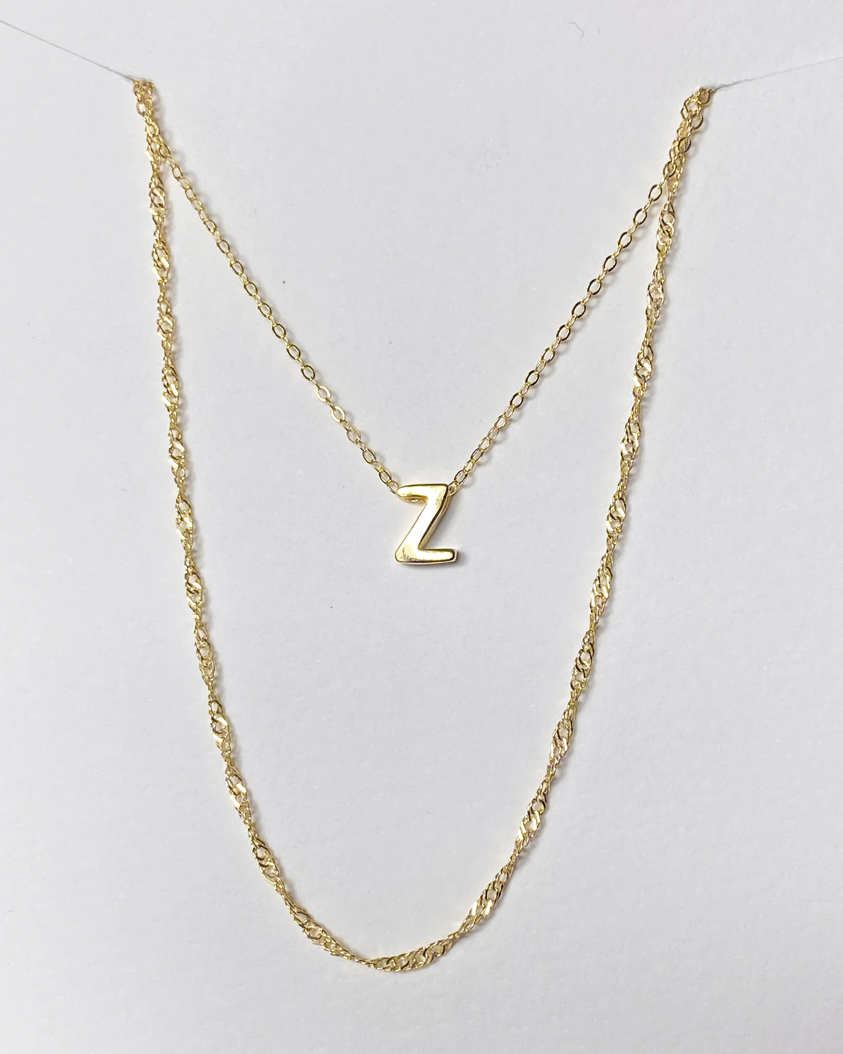 Alphabet + Long Anne Necklace Set - Image 27