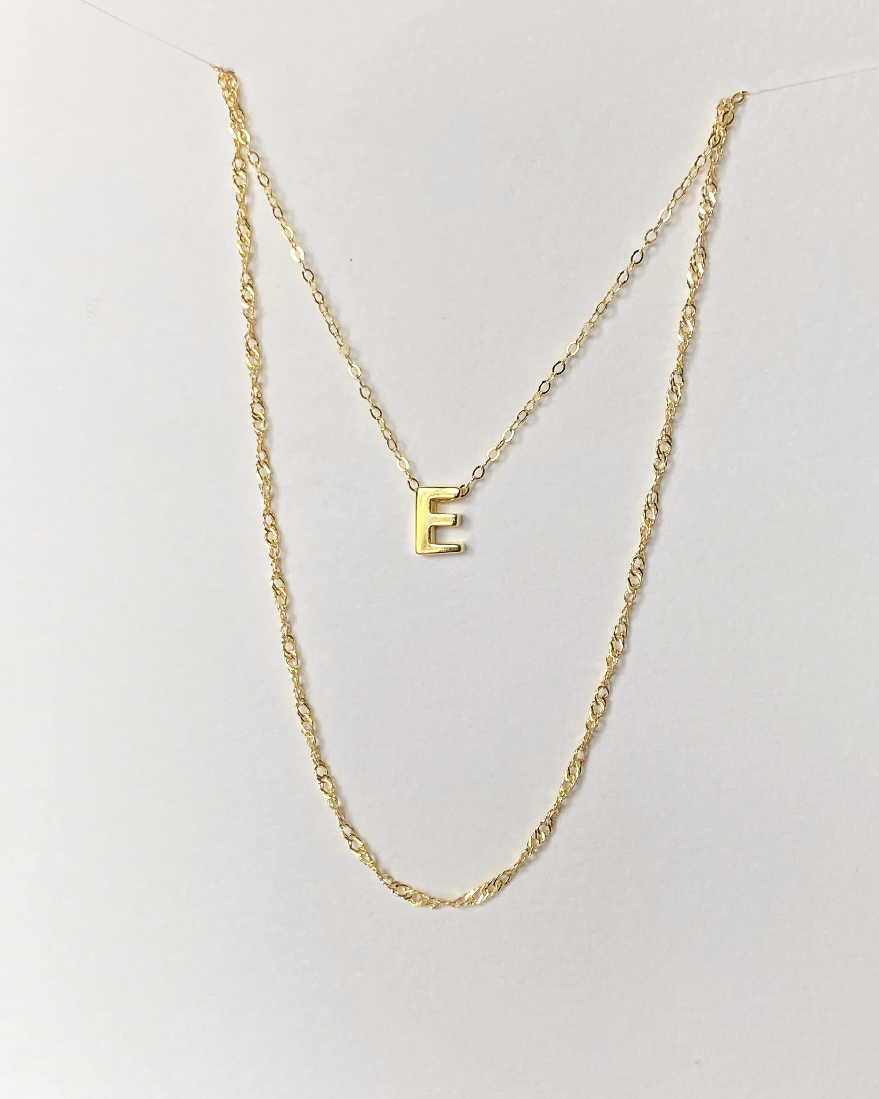 Alphabet + Long Anne Necklace Set - Image 6