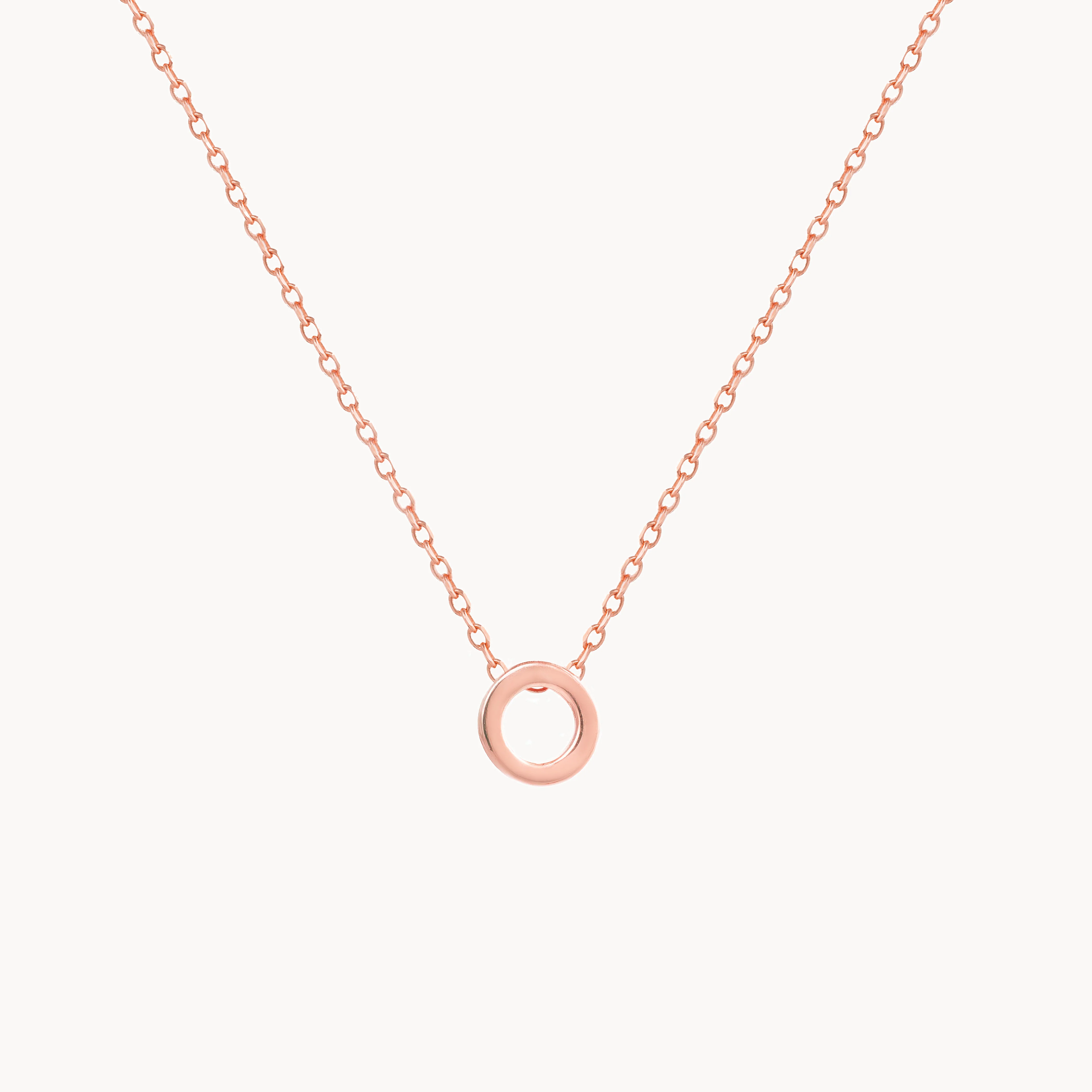Alphabet Necklace - Rose gold - Image 15