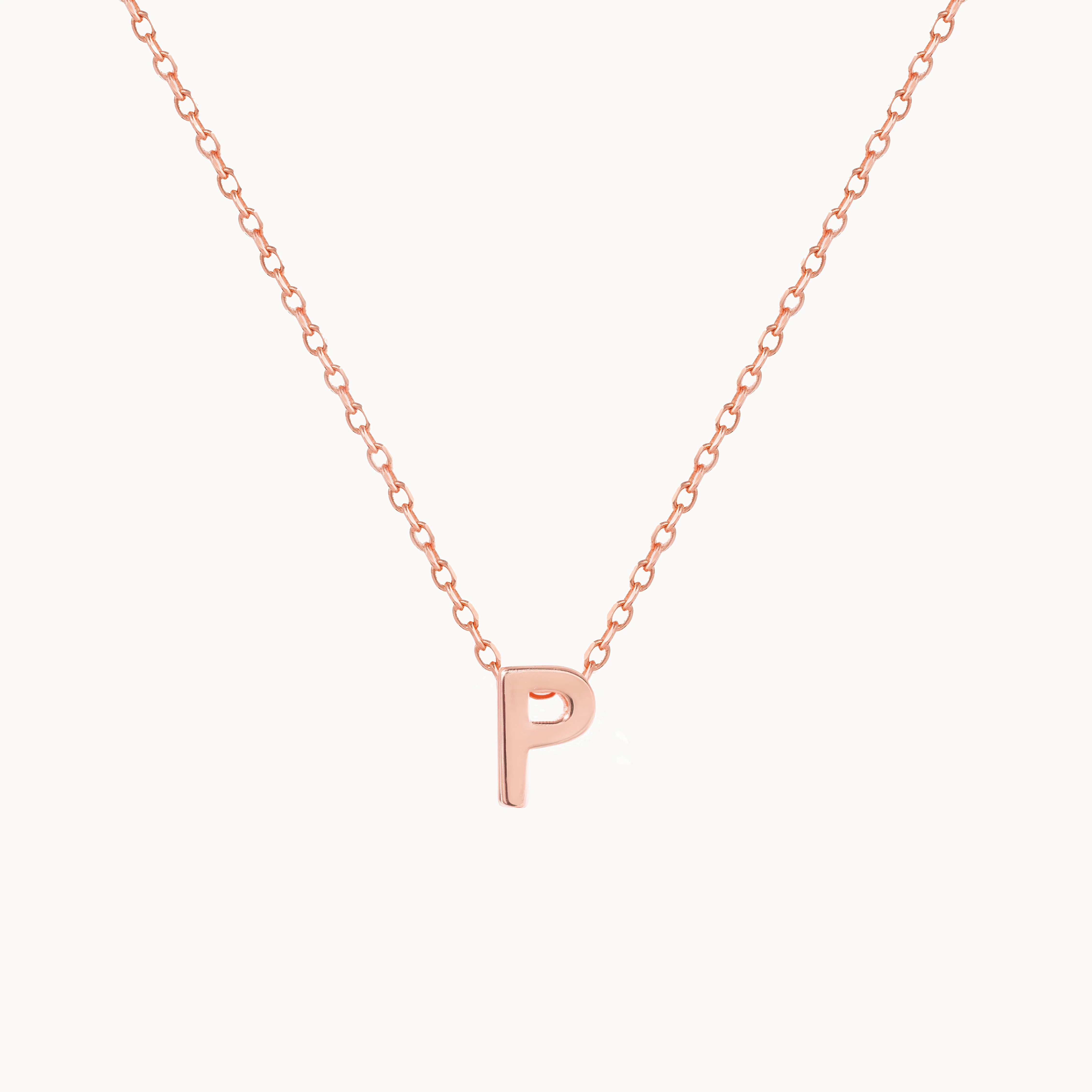 Alphabet Necklace - Rose gold - Image 16