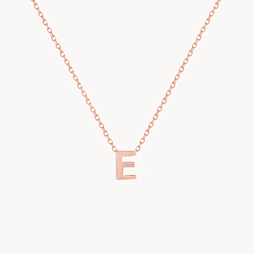 E - Alphabet Necklace - Image 5