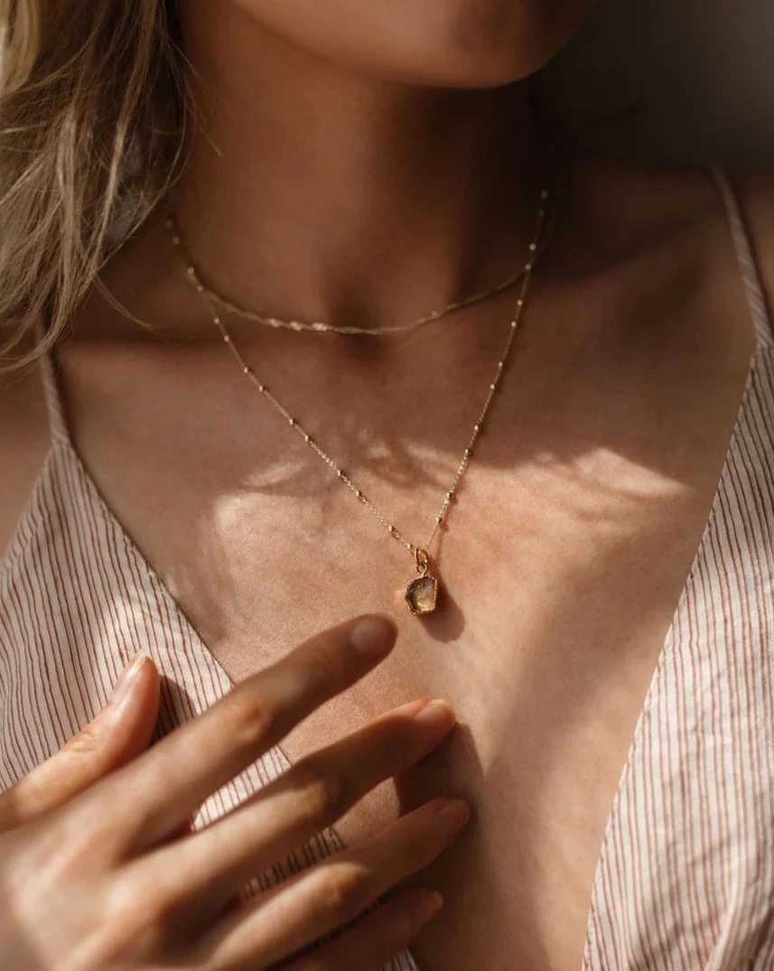 Anne Choker + Birthstone Necklace Set - Image 4