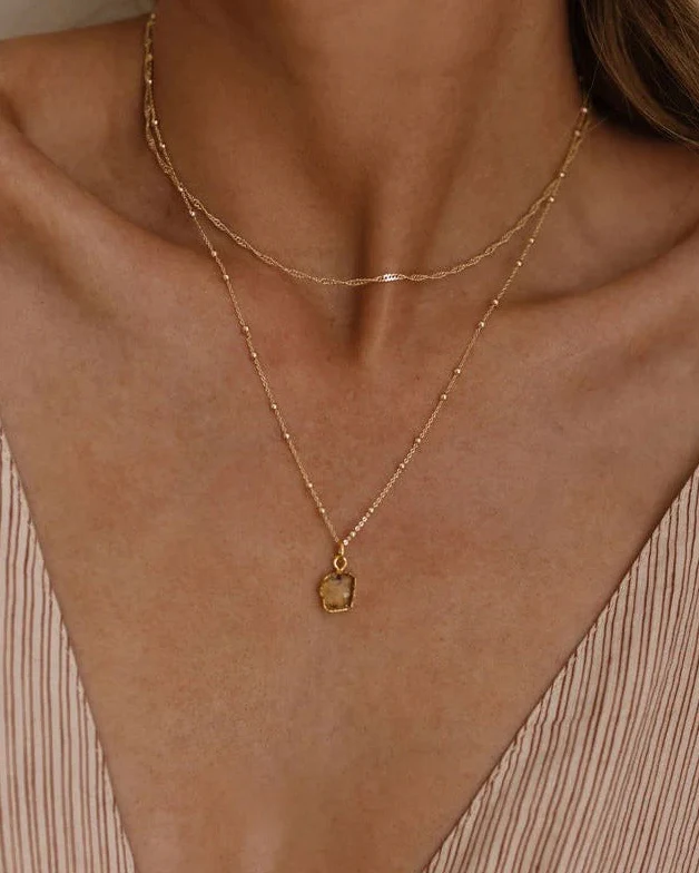 Anne Choker + Birthstone Necklace Set - Image 5
