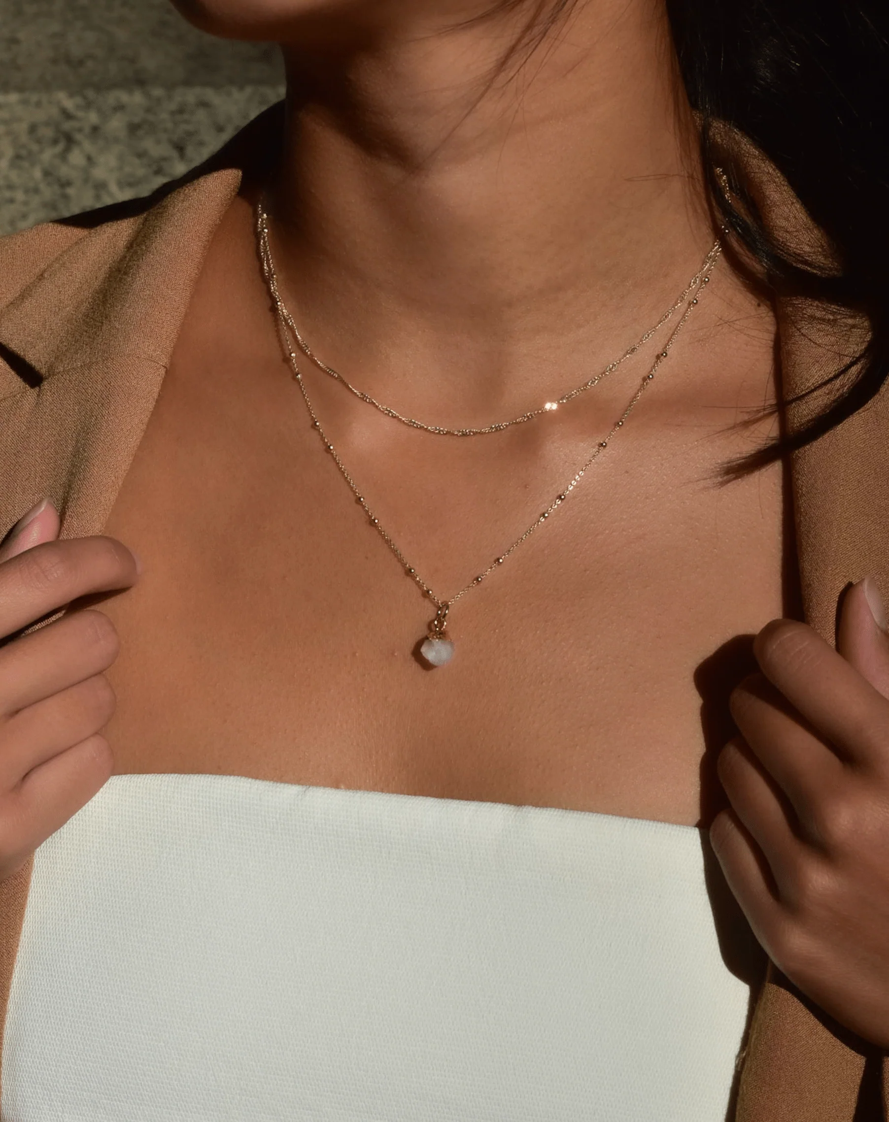 Anne Choker + Birthstone Necklace Set - Image 6