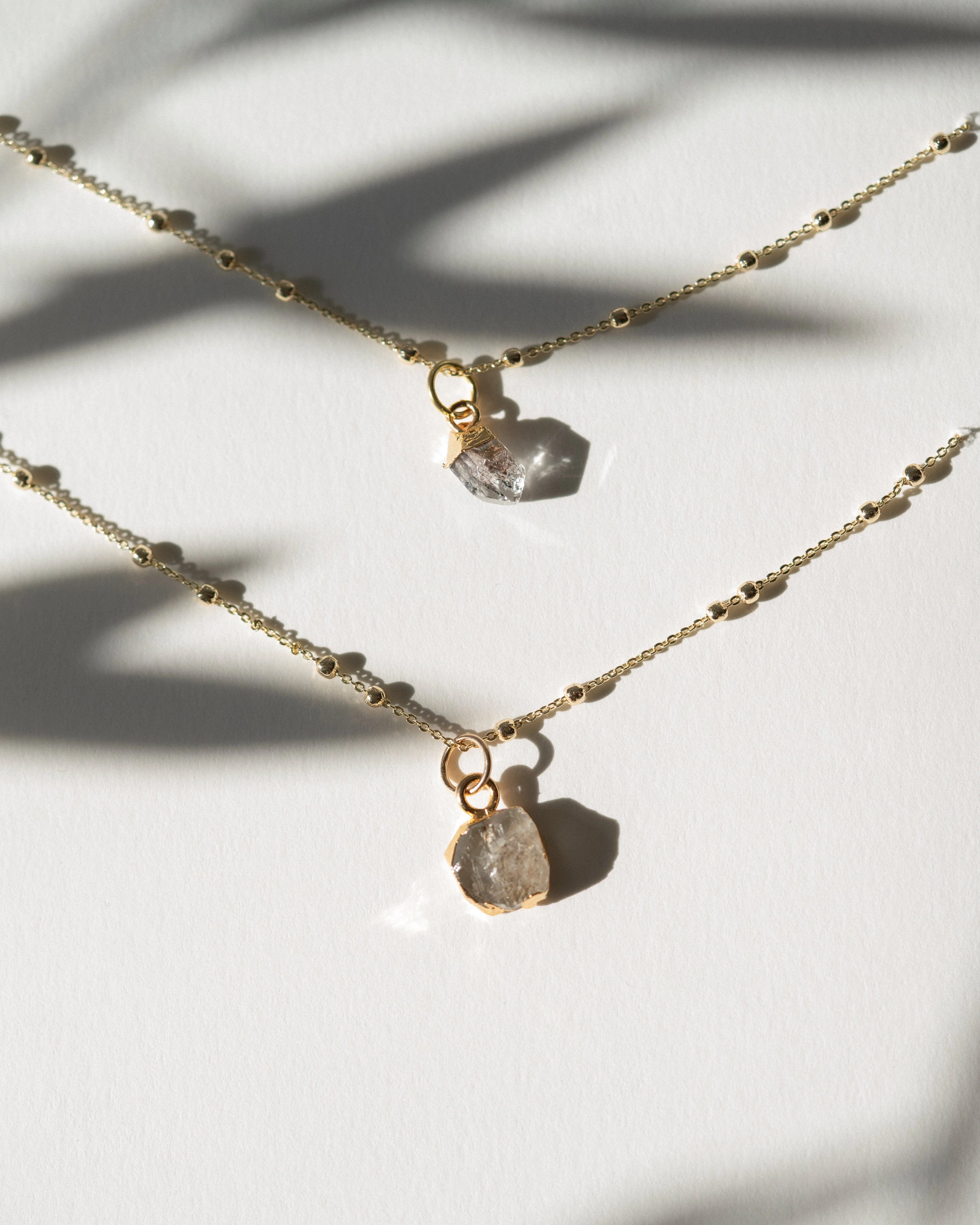 April Birthstone | Herkimer Diamond Necklace - Image 11