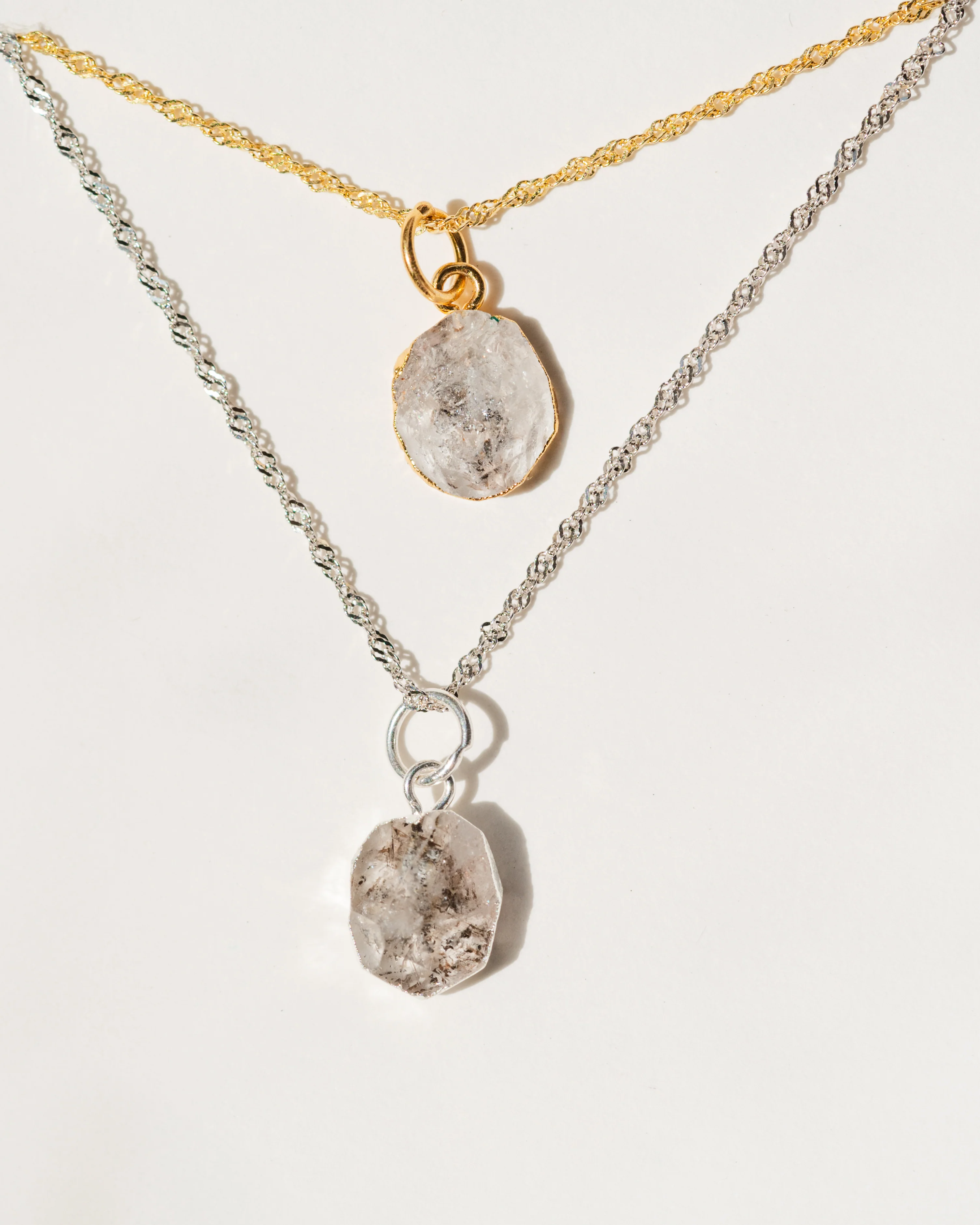 April Birthstone | Herkimer Diamond Necklace - Image 5