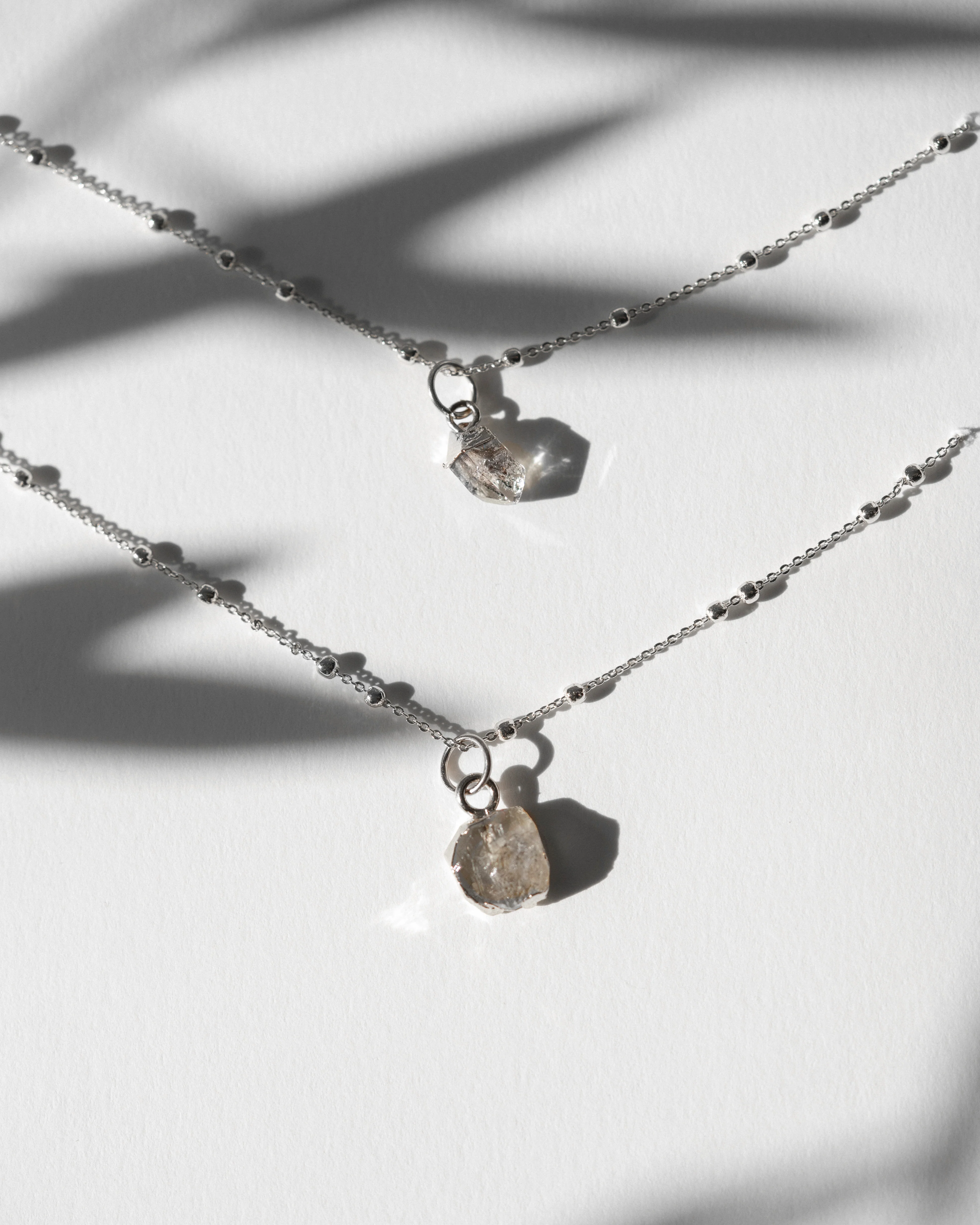 April Birthstone | Herkimer Diamond Necklace - Image 6
