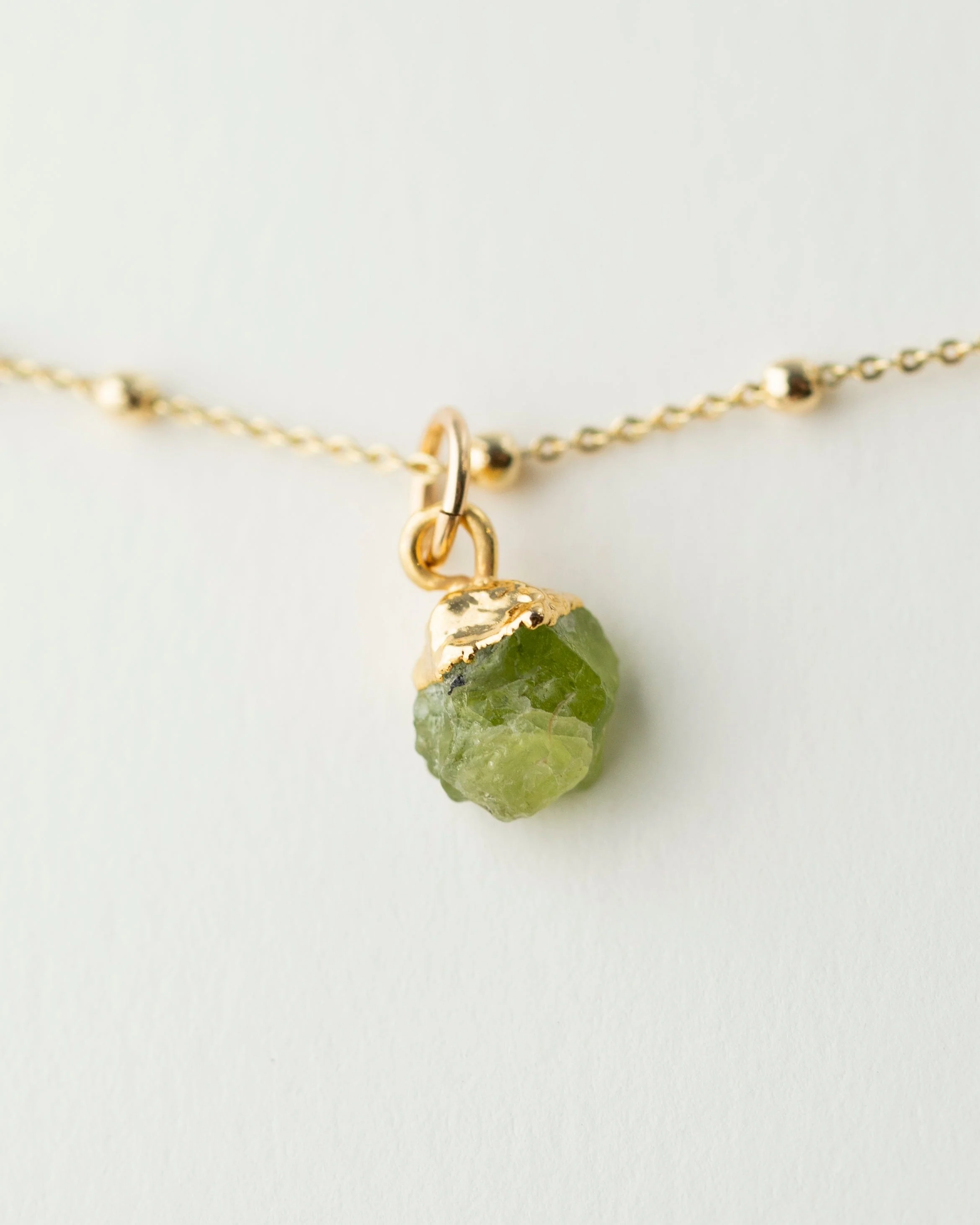August Birthstone | Peridot Necklace - Image 11