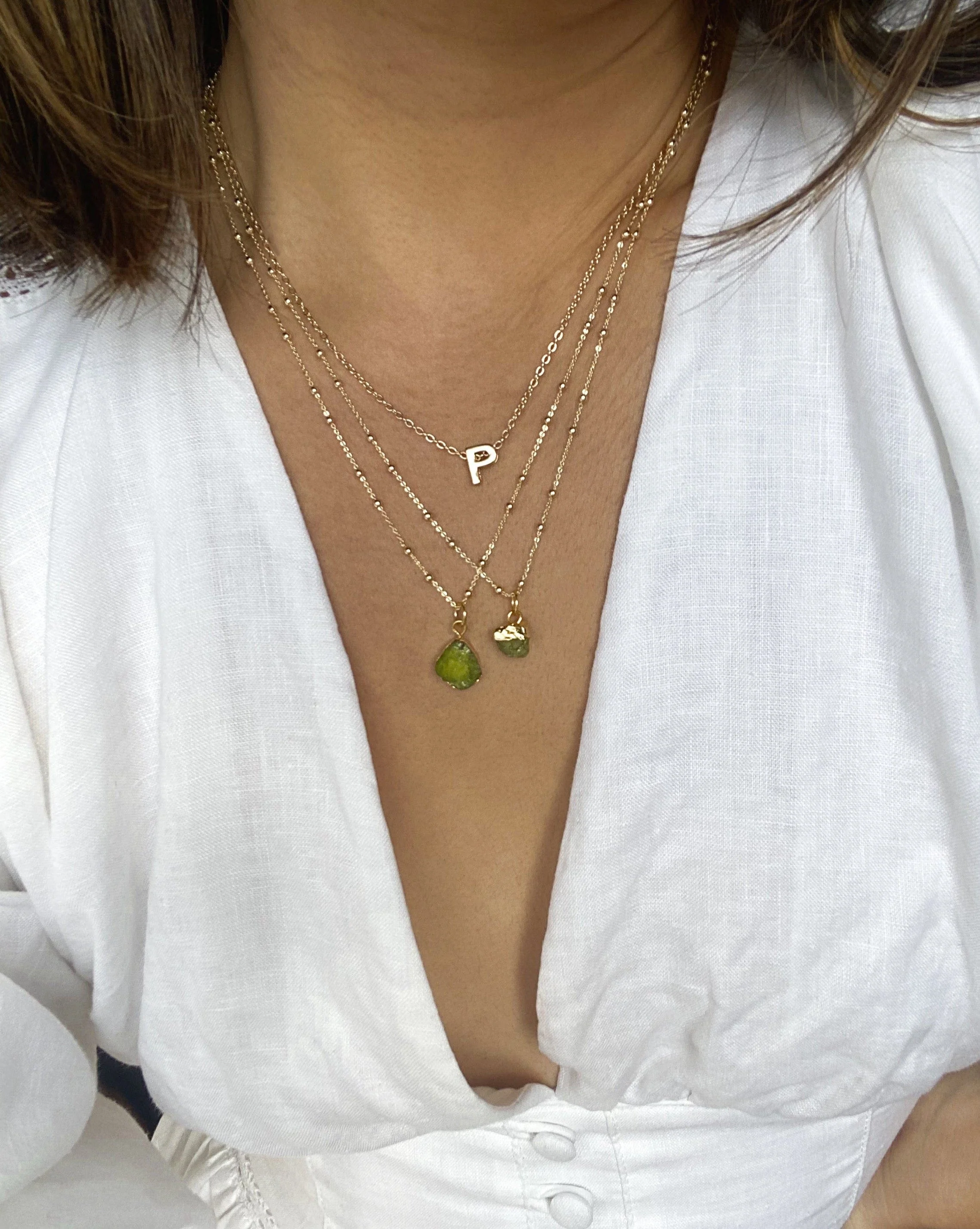 August Birthstone | Peridot Necklace - Image 2
