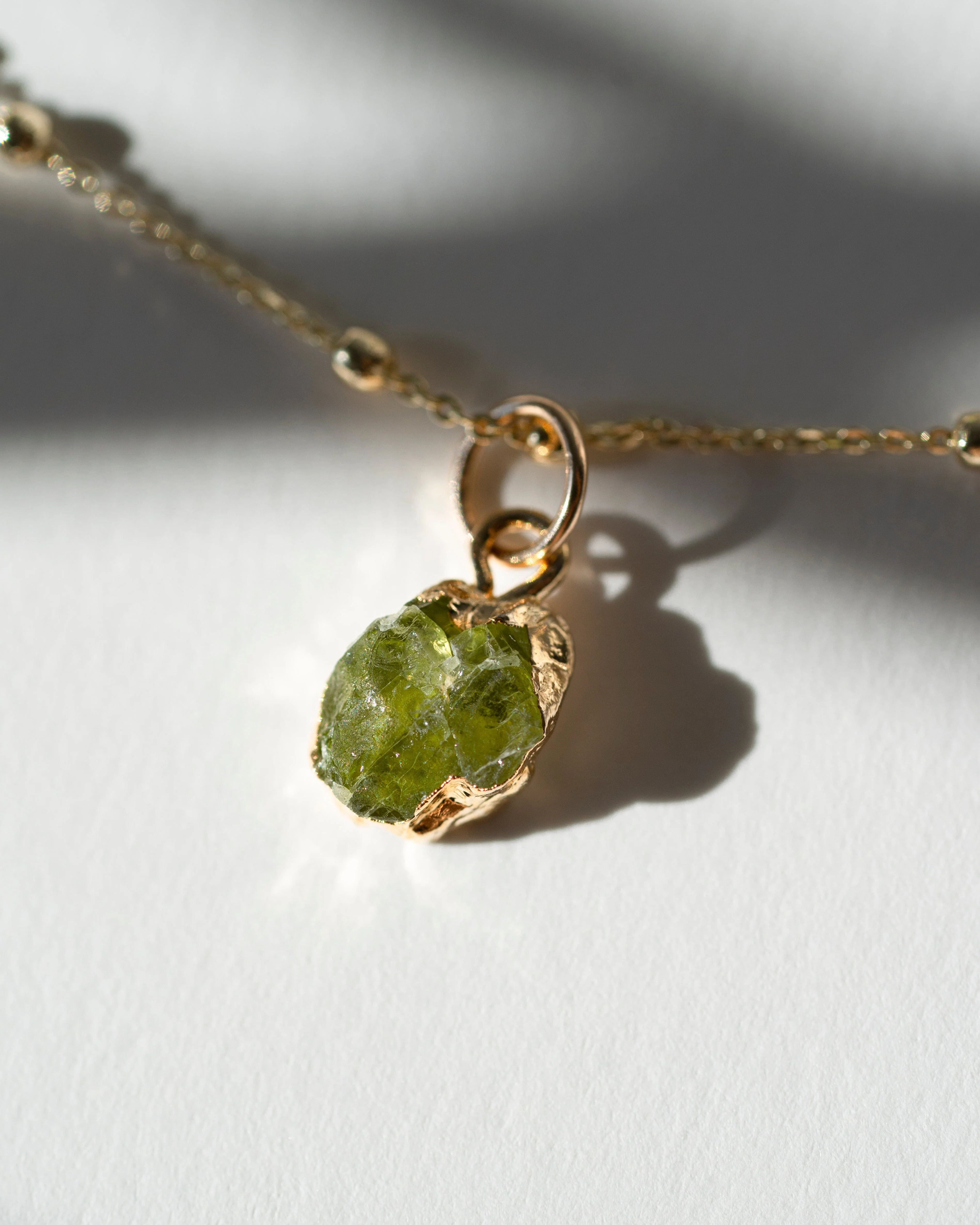 August Birthstone | Peridot Necklace - Image 8