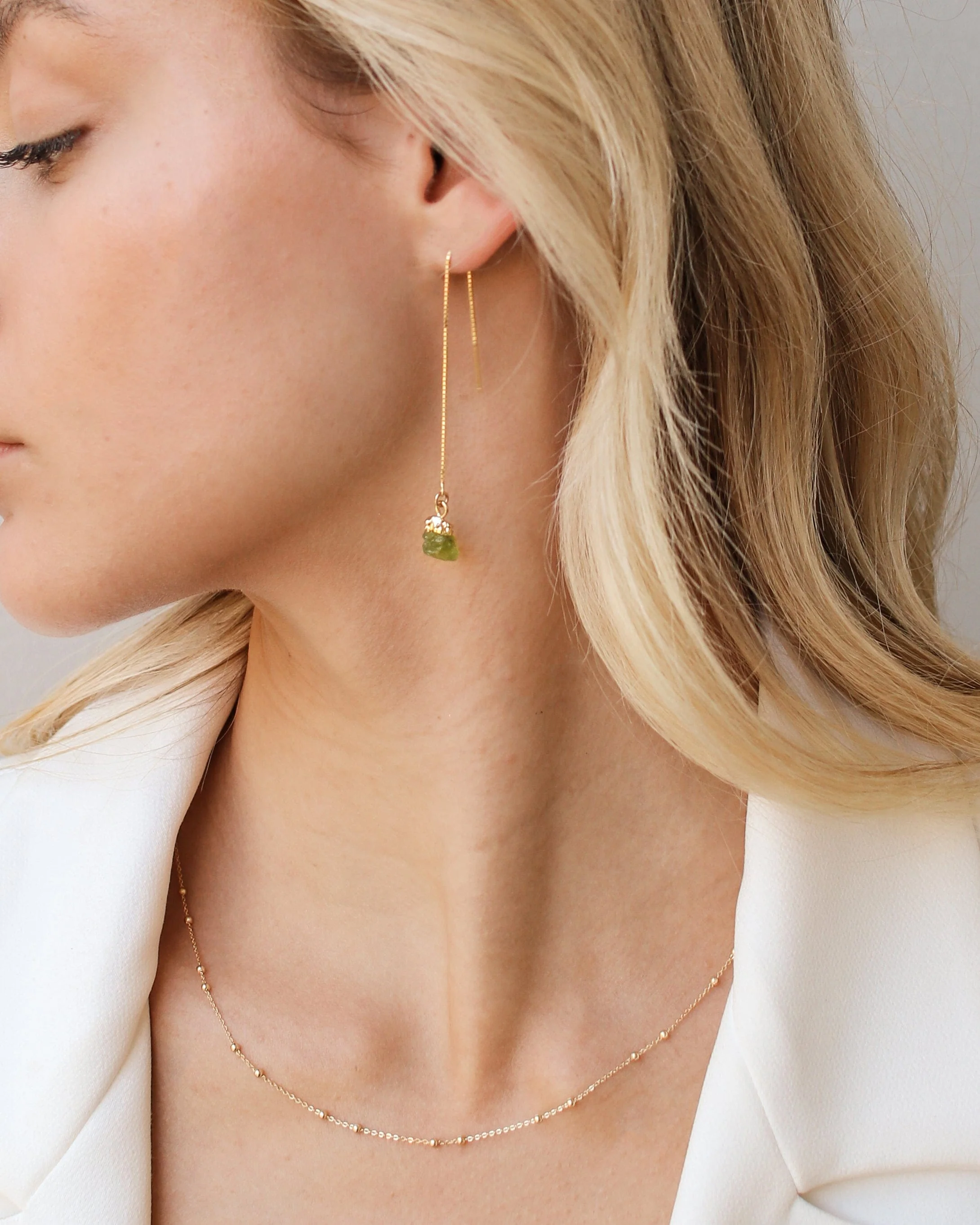 August Birthstone | Peridot Earrings - Image 8