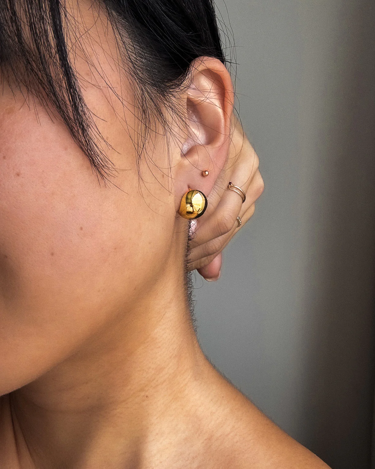 Baby Dome Earrings - Image 3