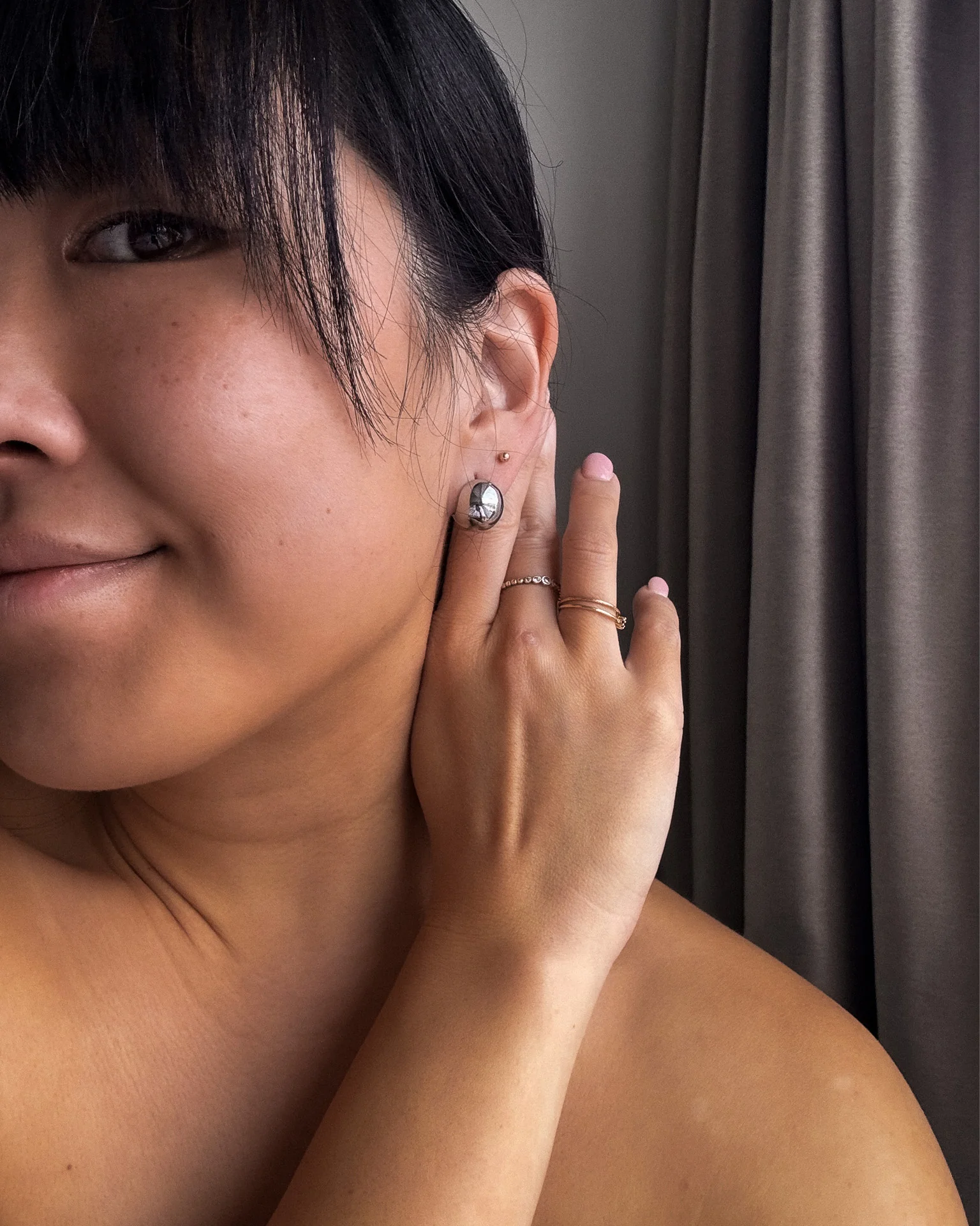 Baby Dome Earrings - Image 9