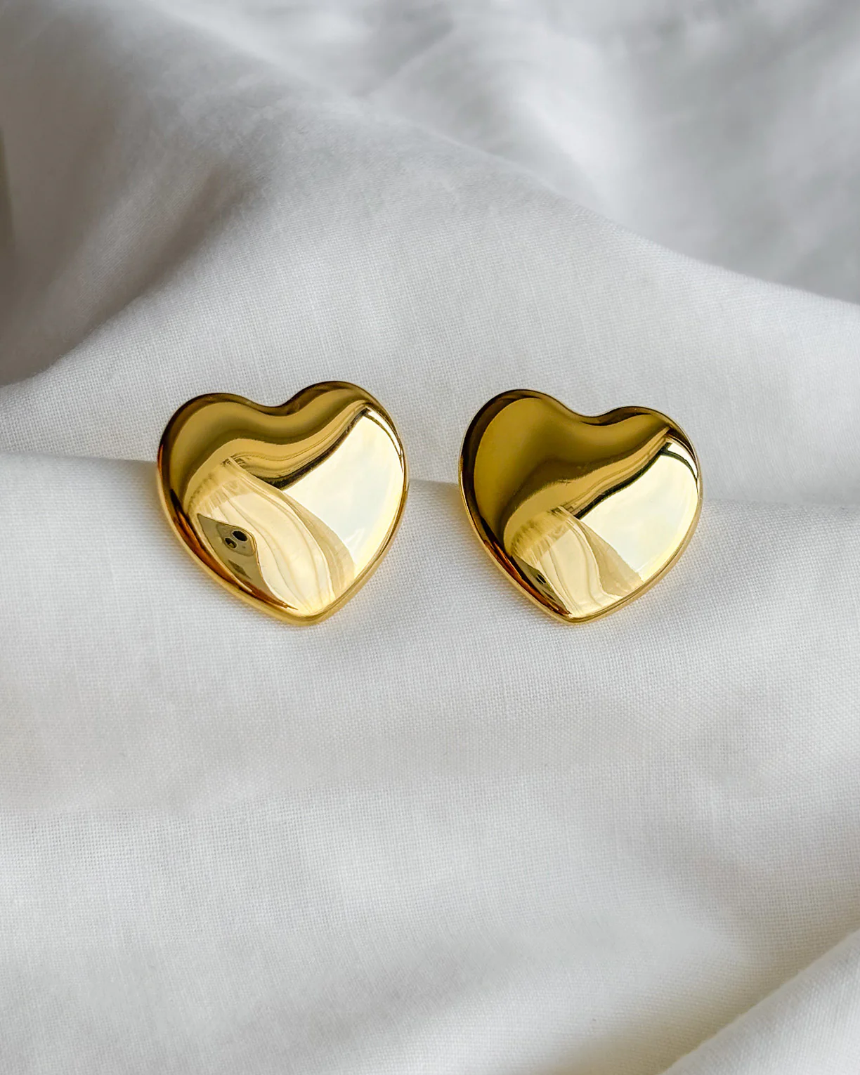 Big Heart Earrings - Image 6