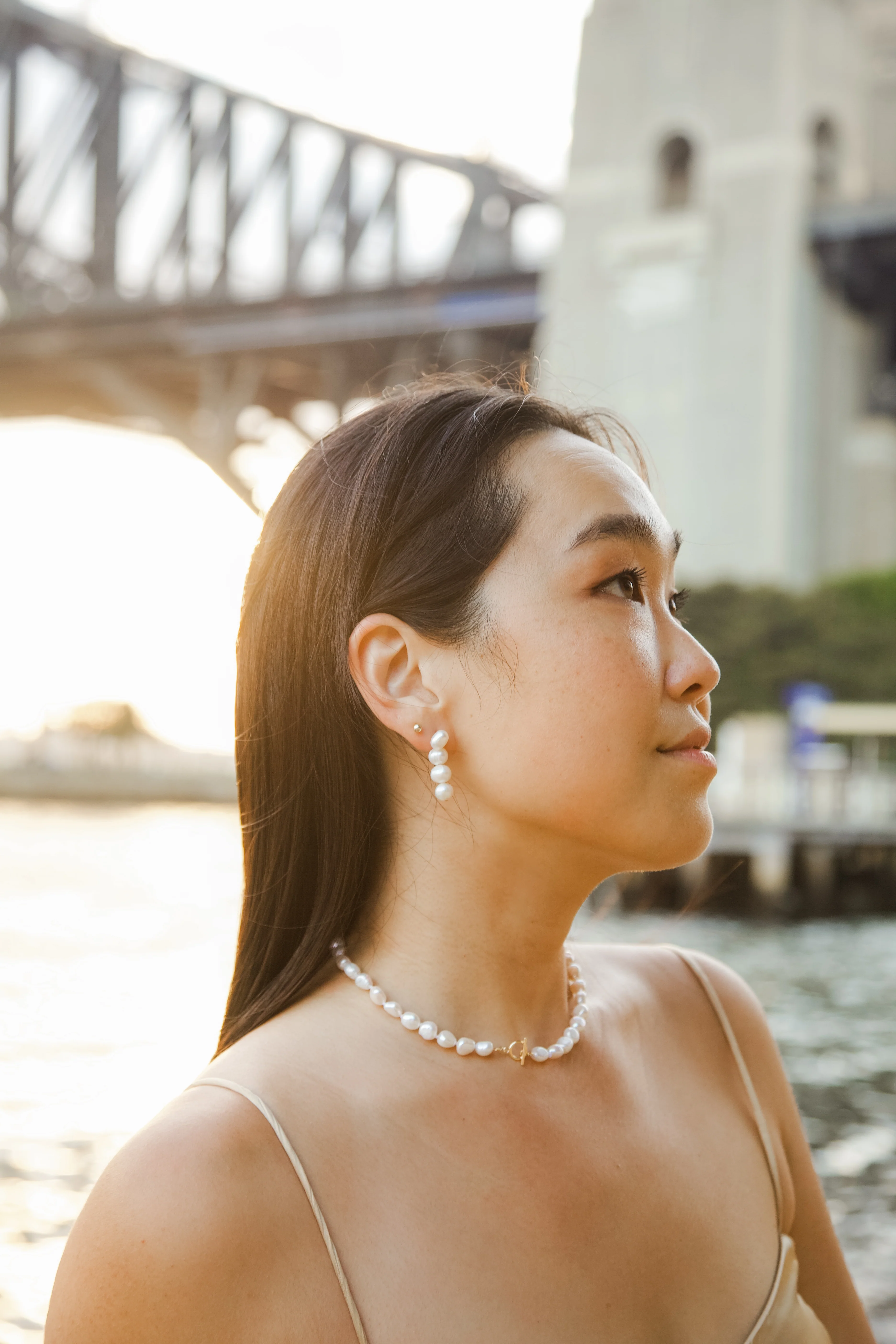 Catrina Pearl Earrings - Image 4