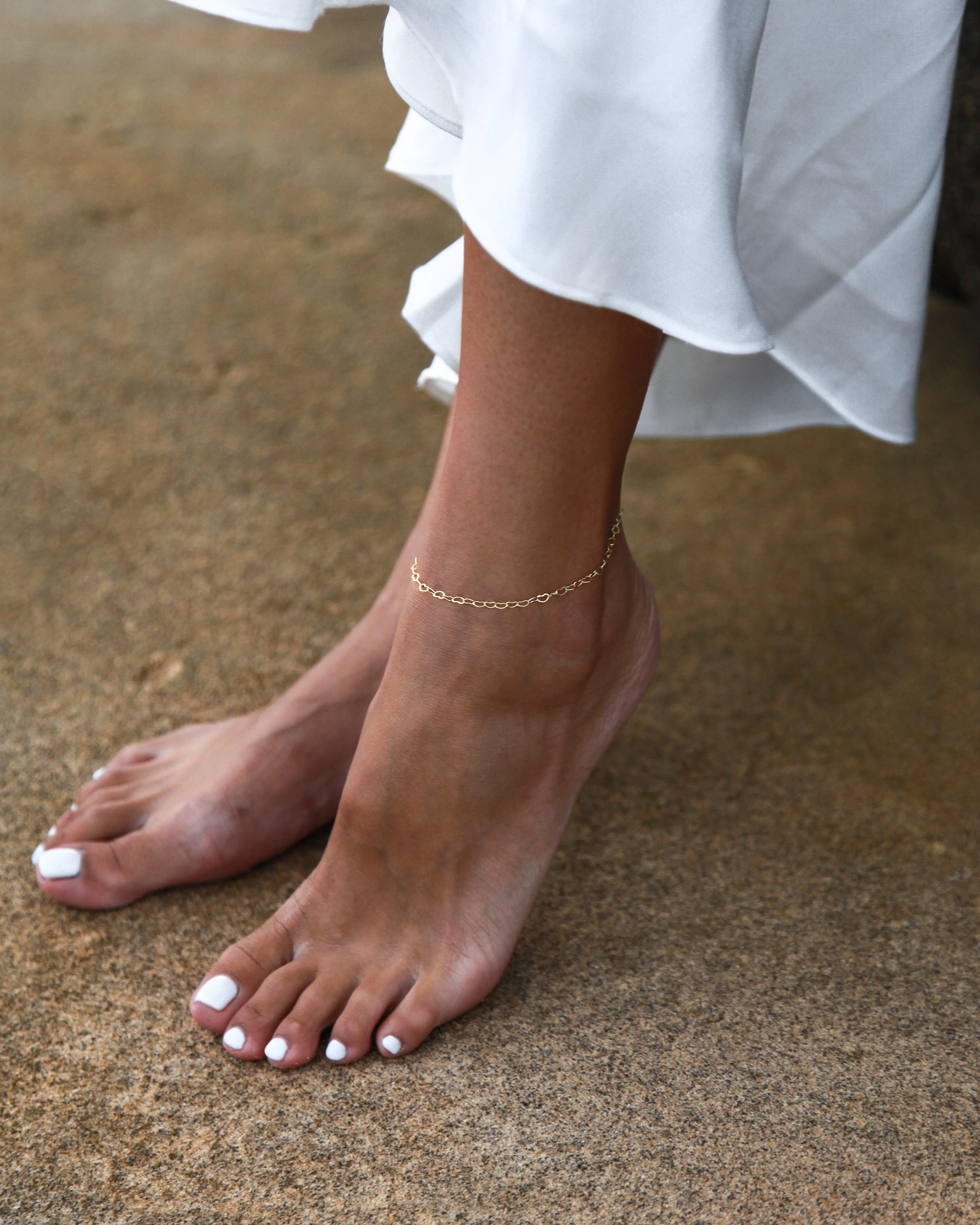 Chain of Hearts Anklet - Image 7
