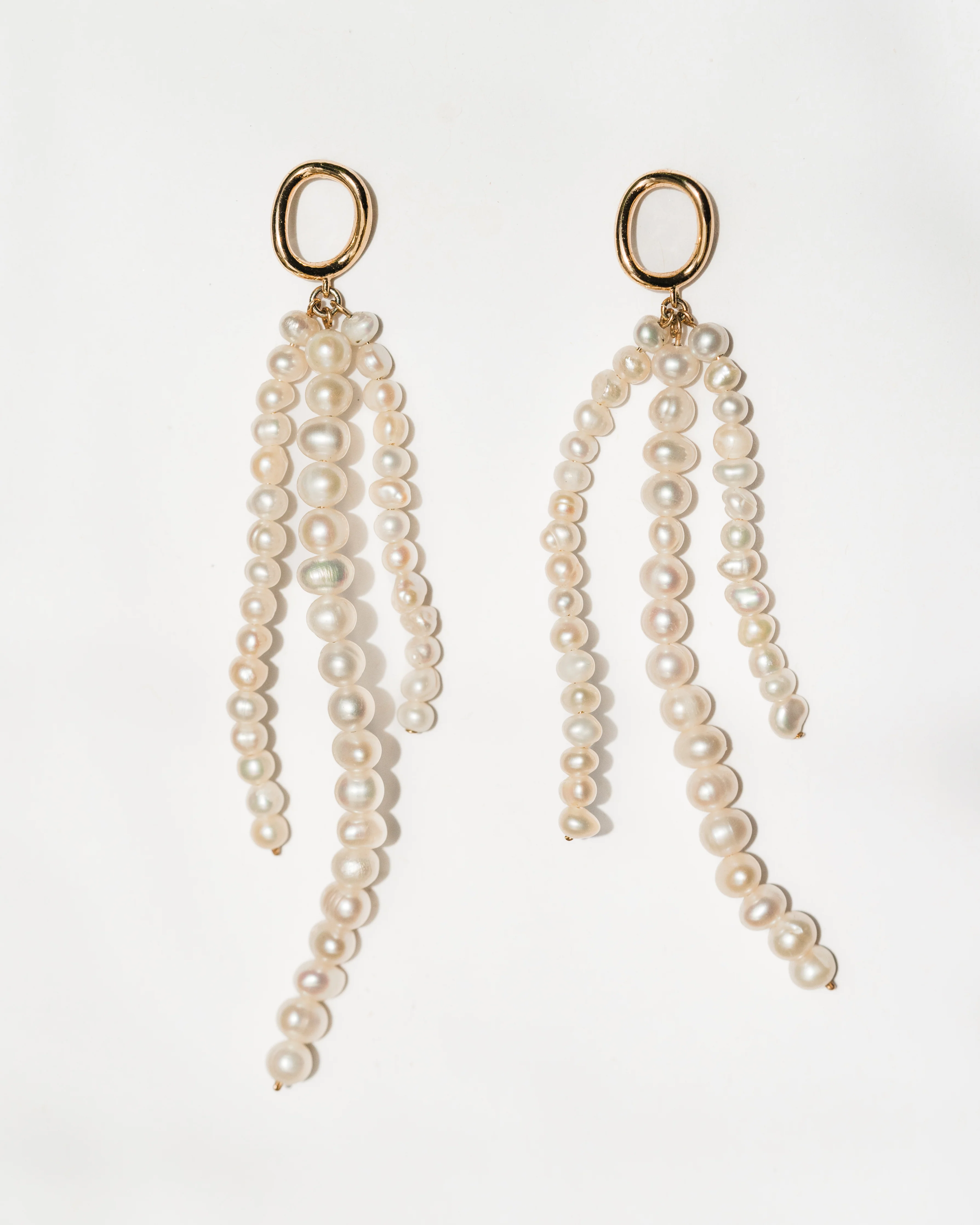 Coral Pearl Earrings - Image 8