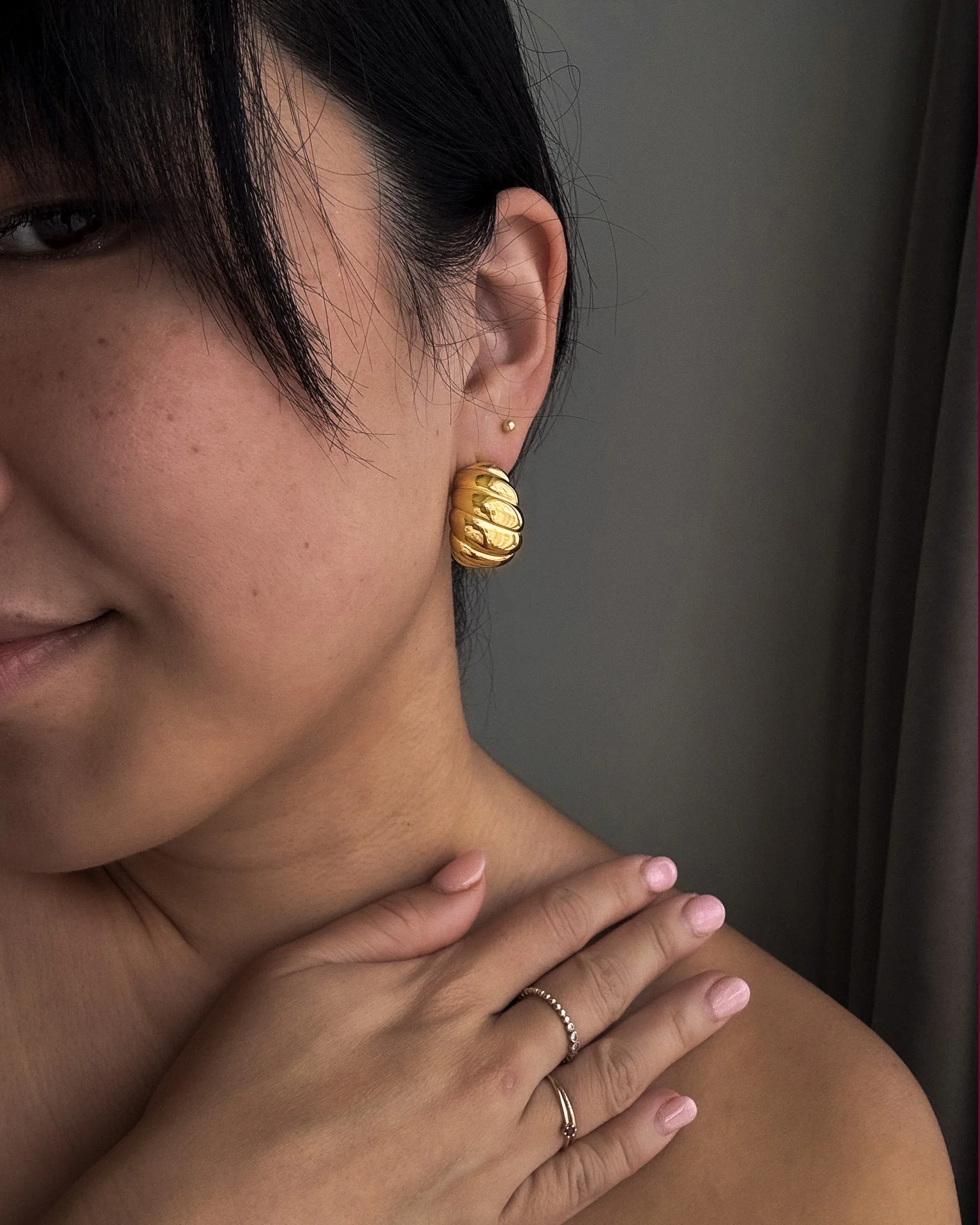 Croissant Earrings - Image 3