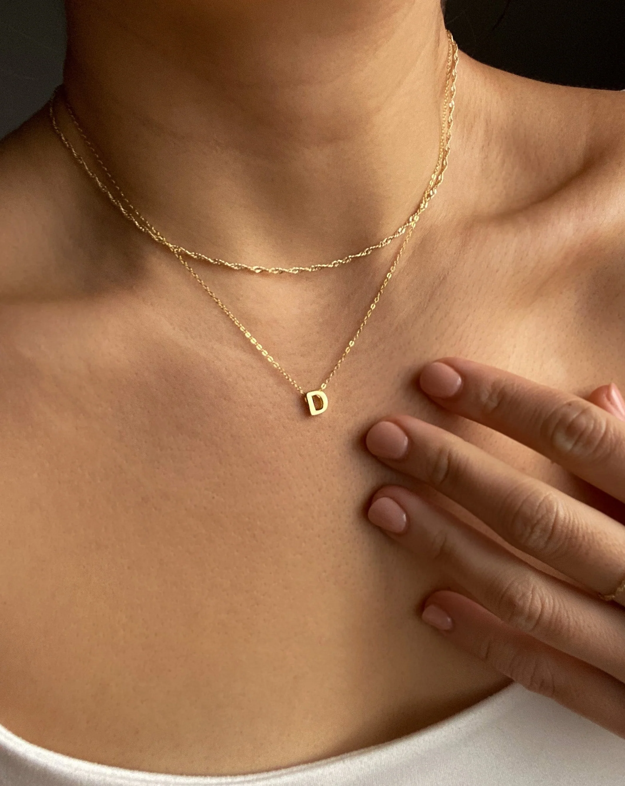 D - Alphabet Necklace - Image 3