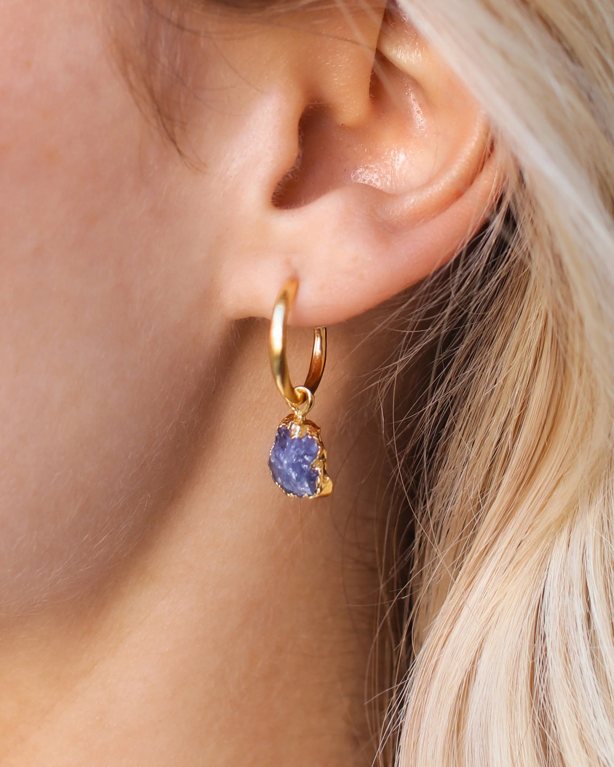 December Birthstone | Tanzanite Earrings - Image 3