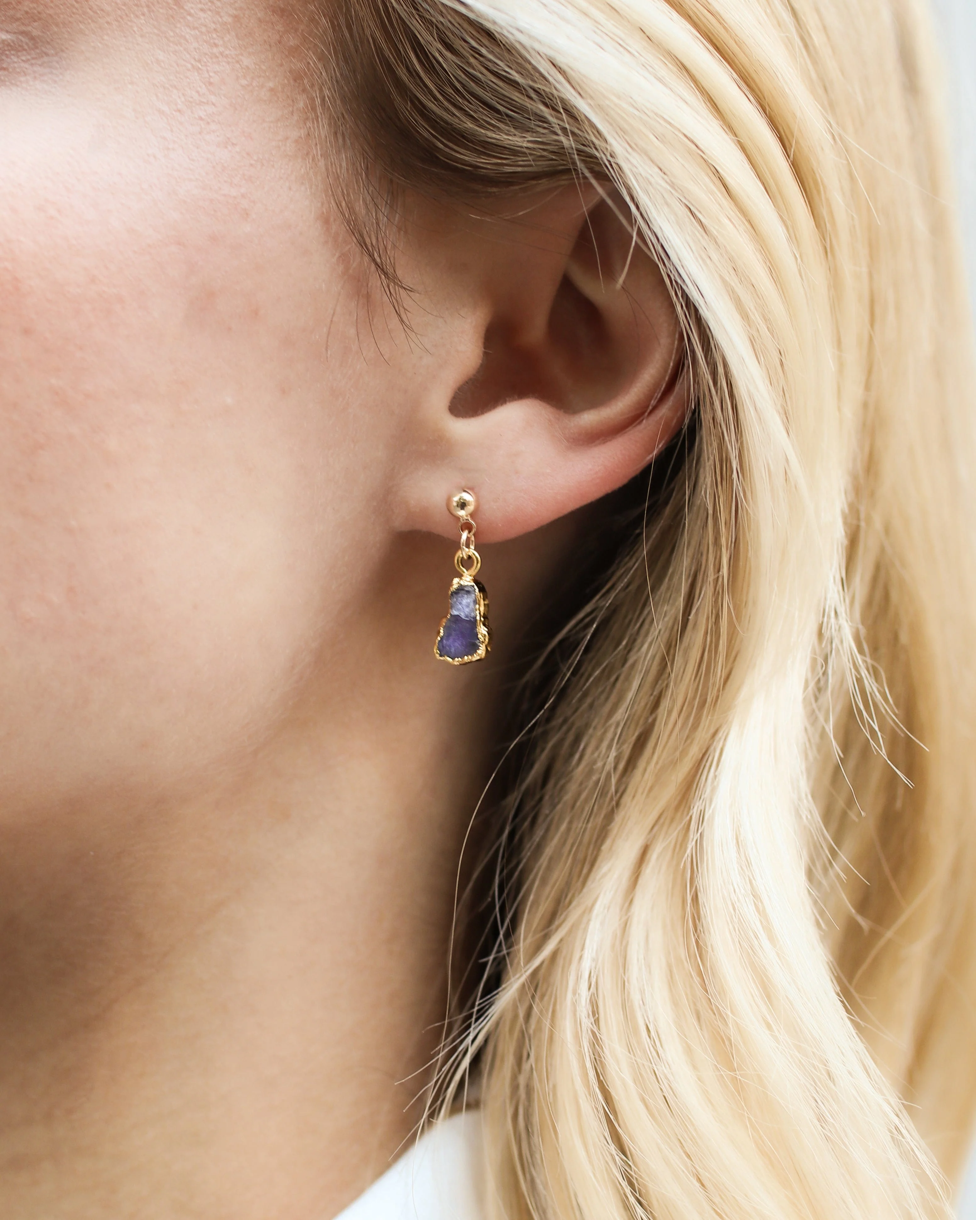 December Birthstone | Tanzanite Earrings - Image 8