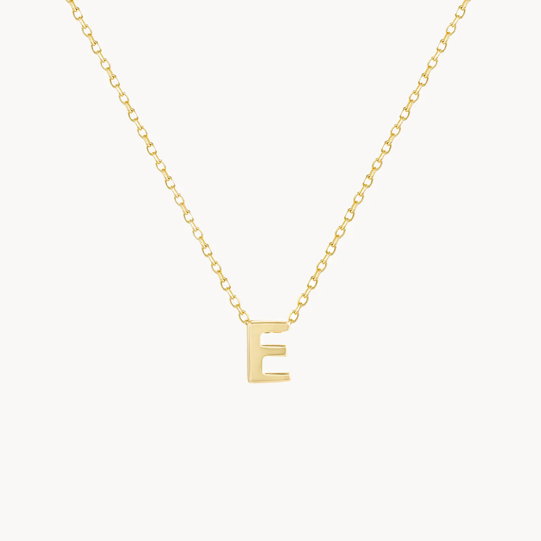 E - Alphabet Necklace