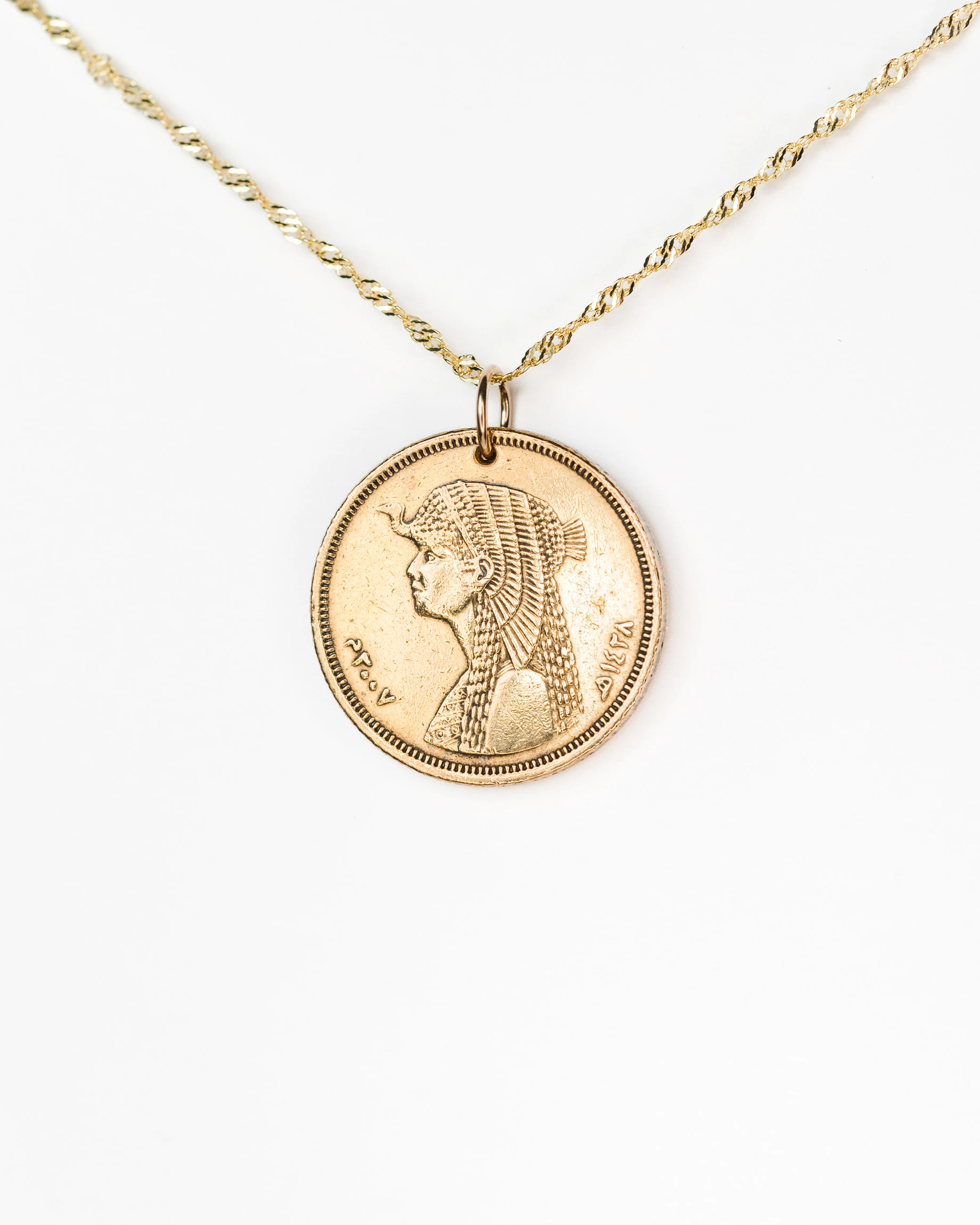 Egypt | Cleopatra Coin Necklace - Image 2