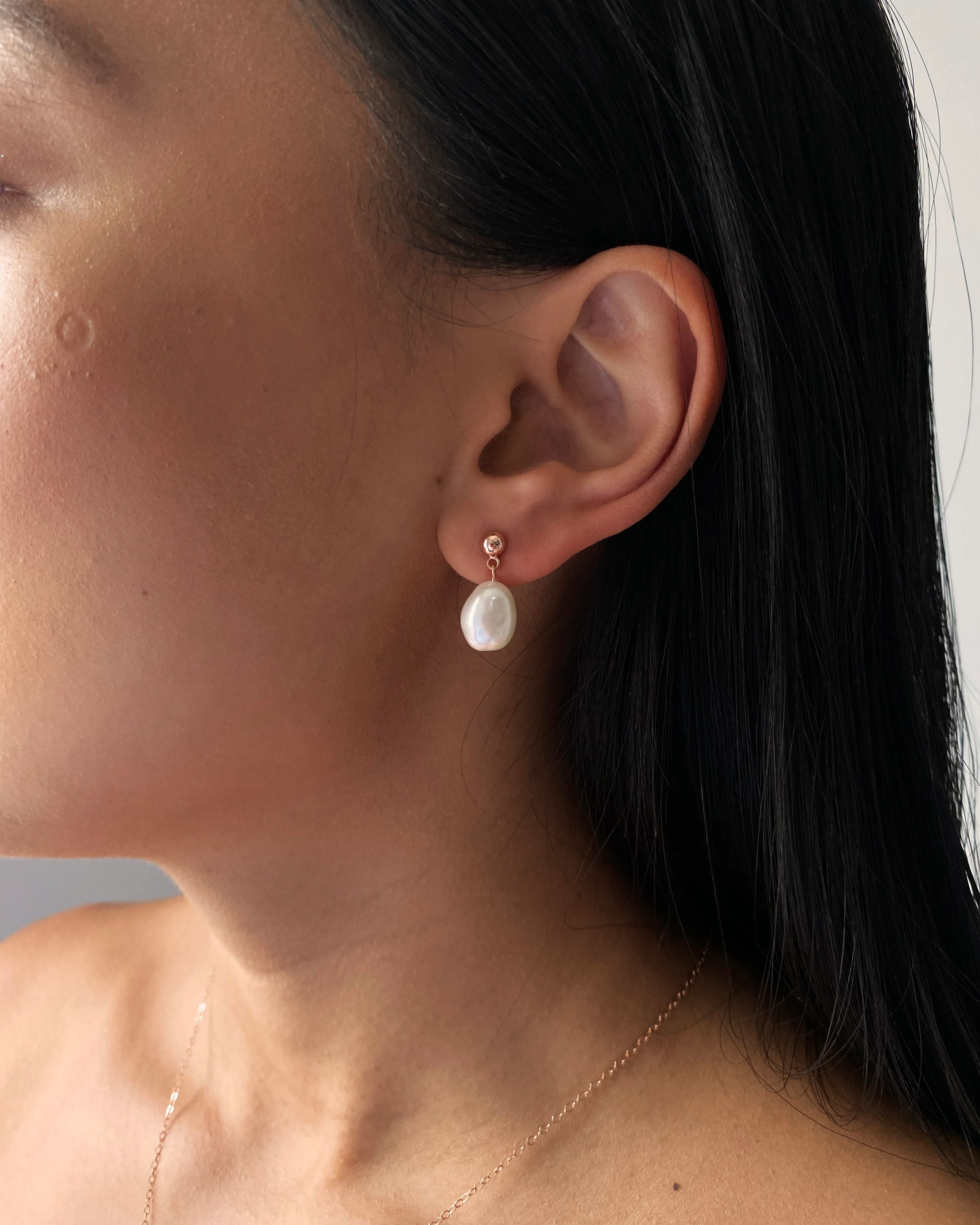 Elisse Single Drop Stud - Image 2