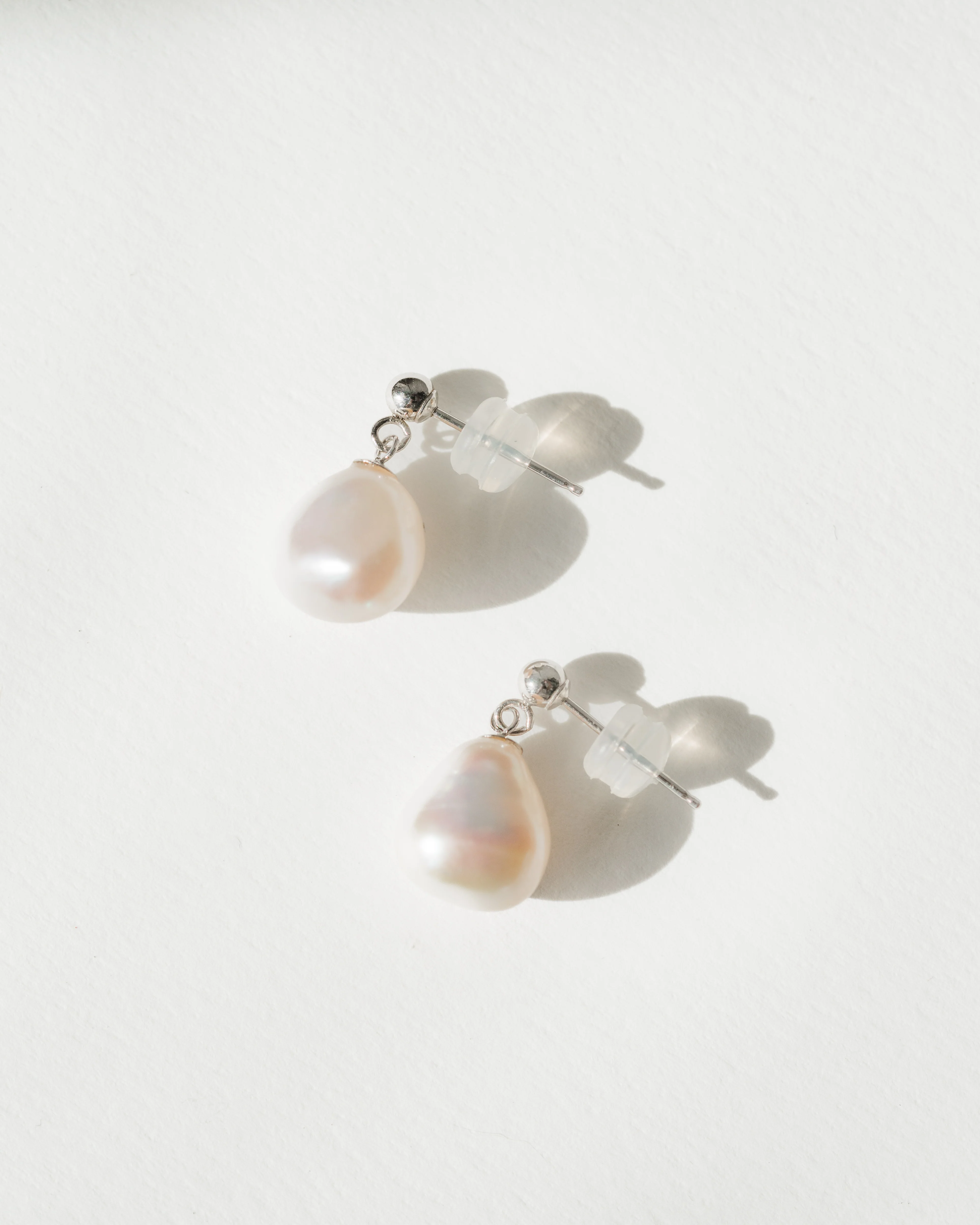 Elisse Single Drop Stud | Solid Gold - Image 4