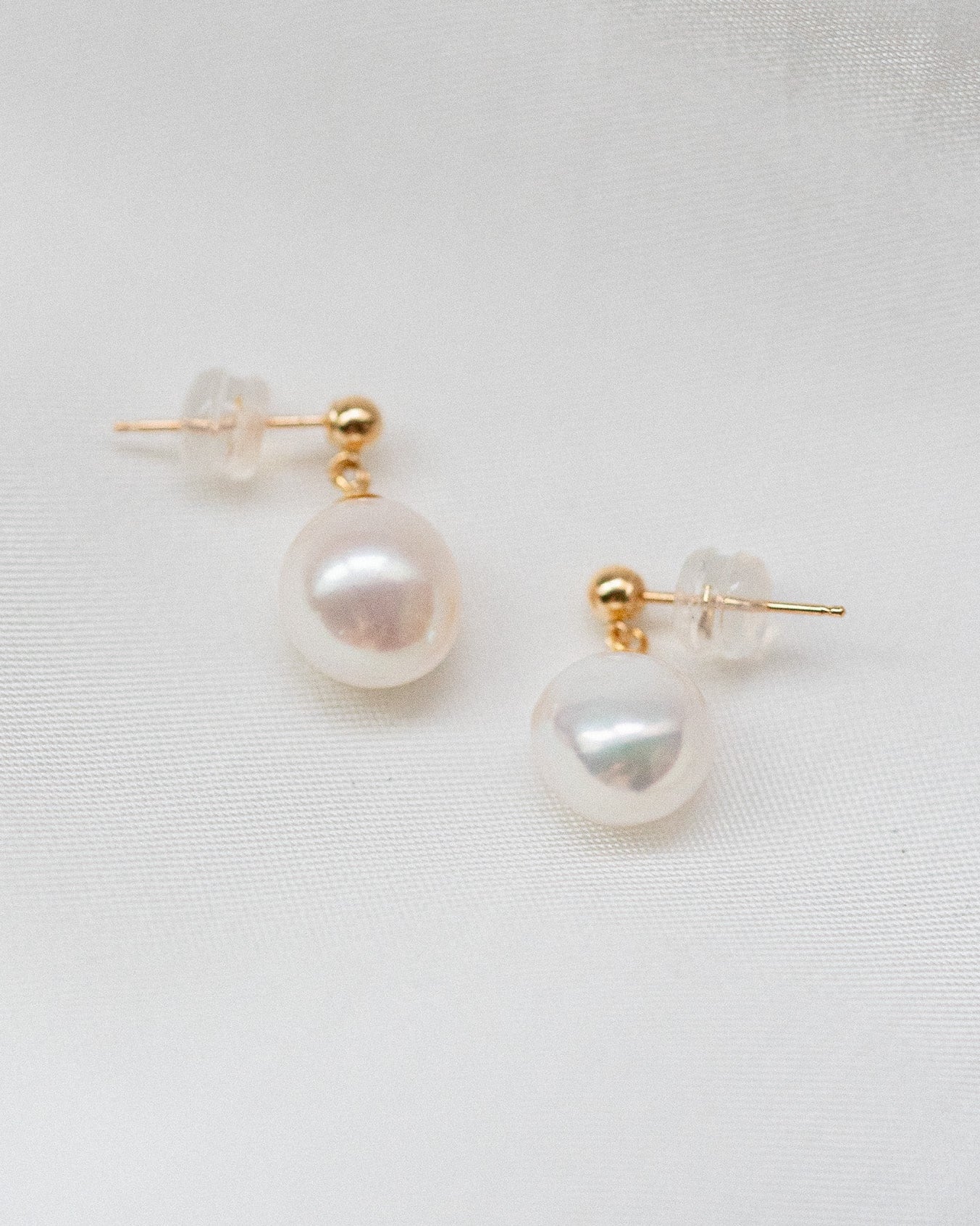 Elisse Single Drop Stud | Solid Gold - Image 9
