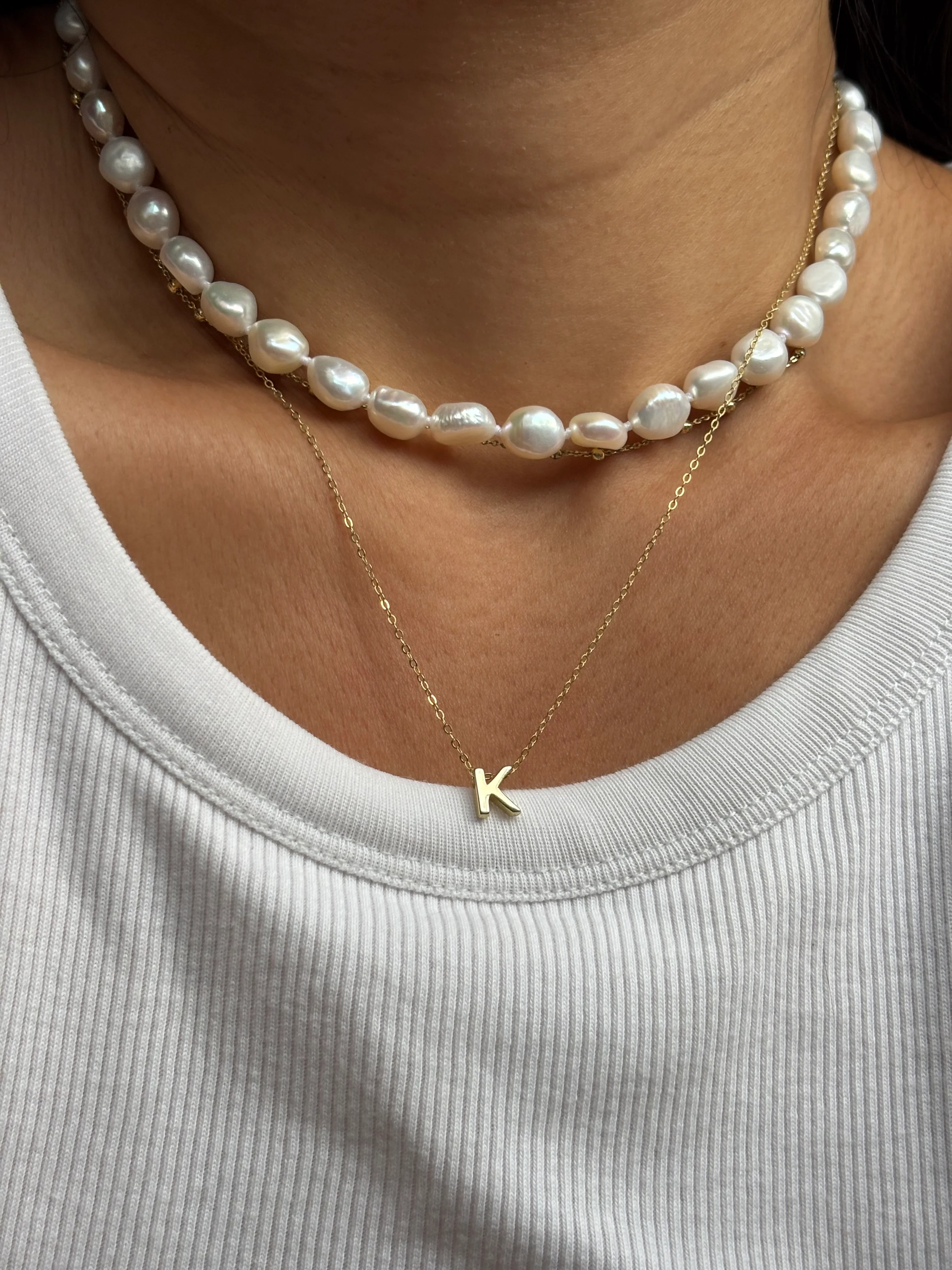 Elisse Single Pearl Choker - Image 3