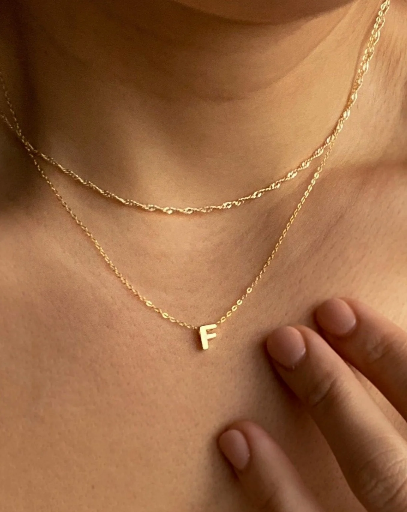 F - Alphabet Necklace - Image 2