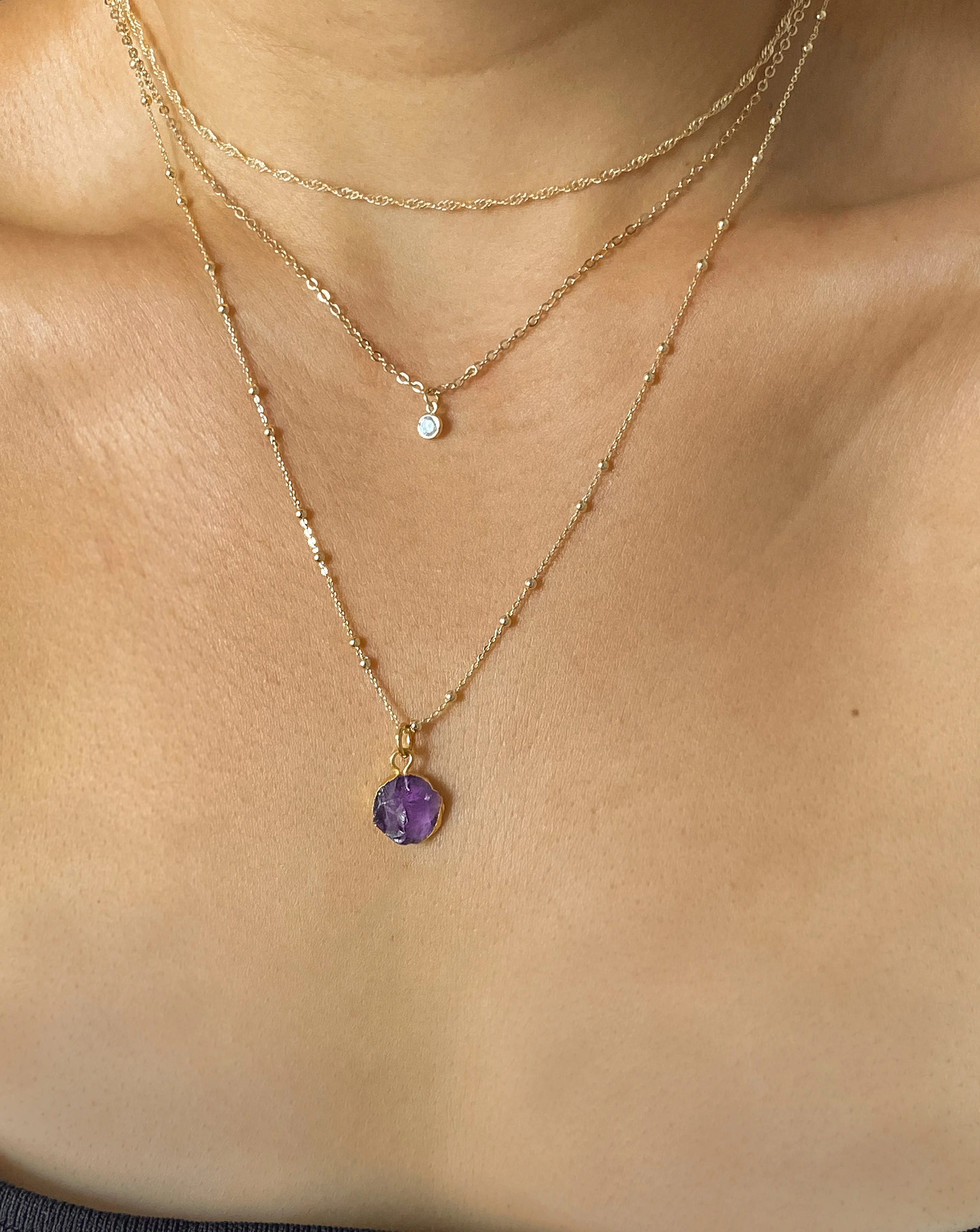 February Birthstone | Amethyst Necklace - Image 10