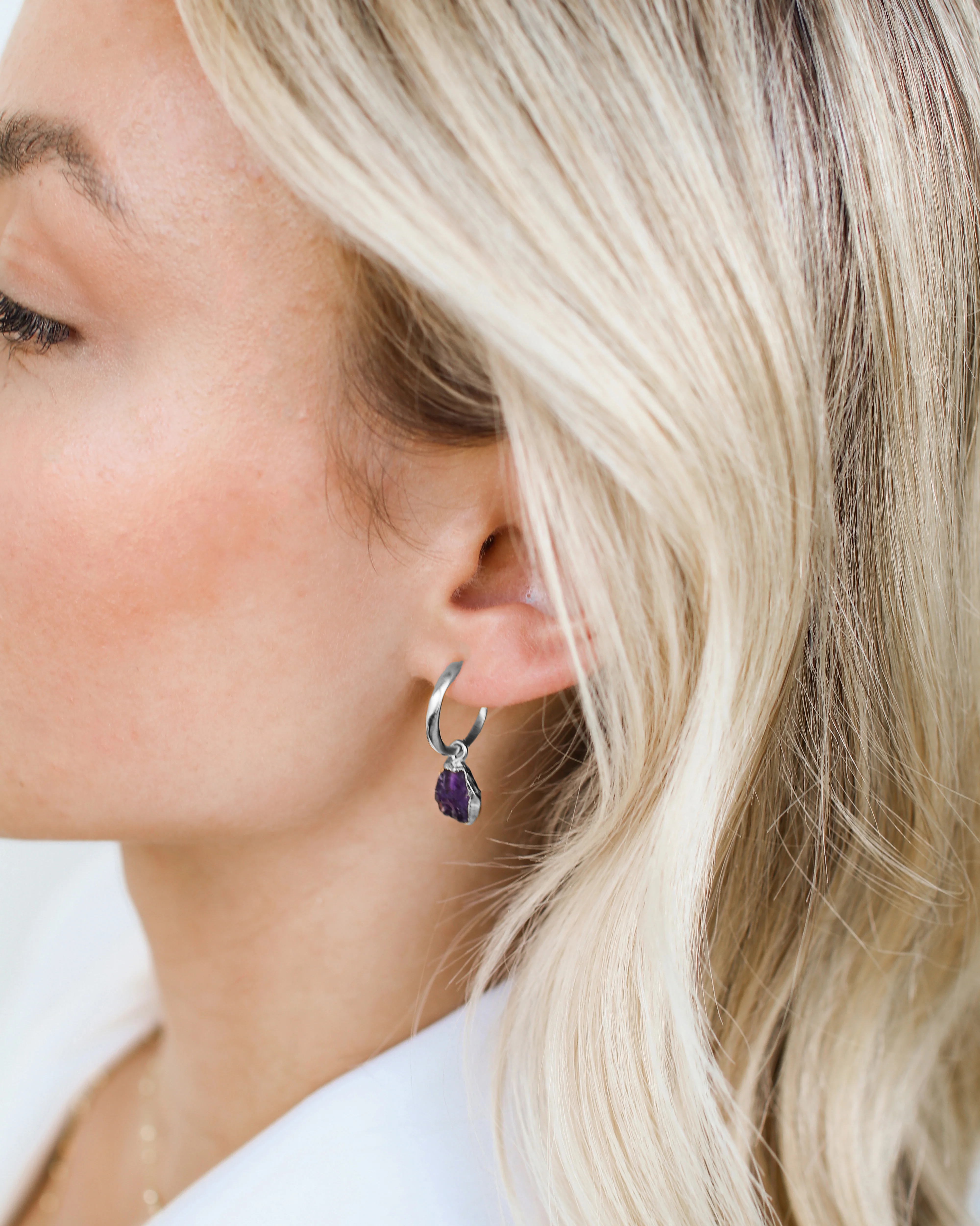 February Birthstone | Amethyst Earrings - Image 14