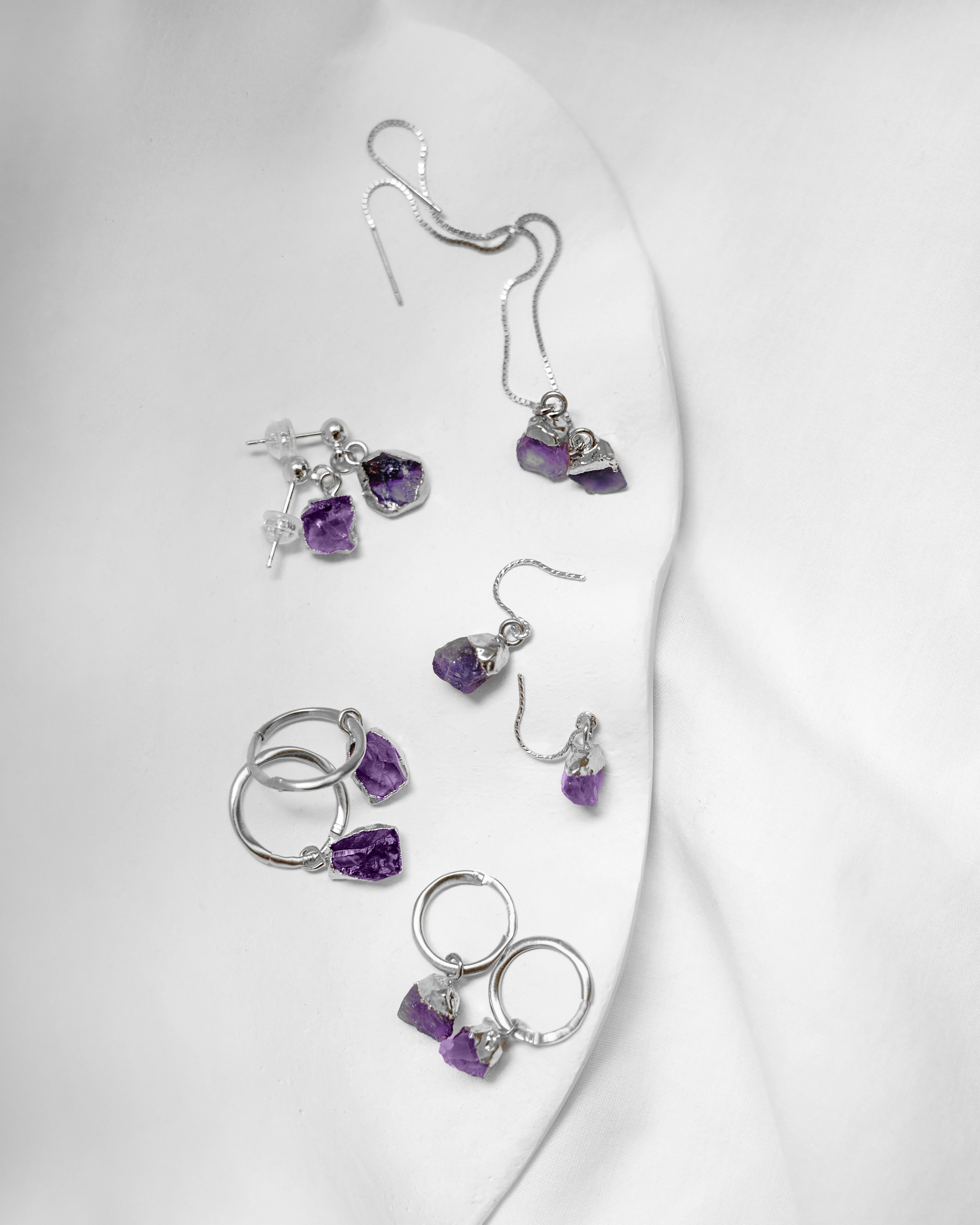 February Birthstone | Amethyst Earrings - Image 16