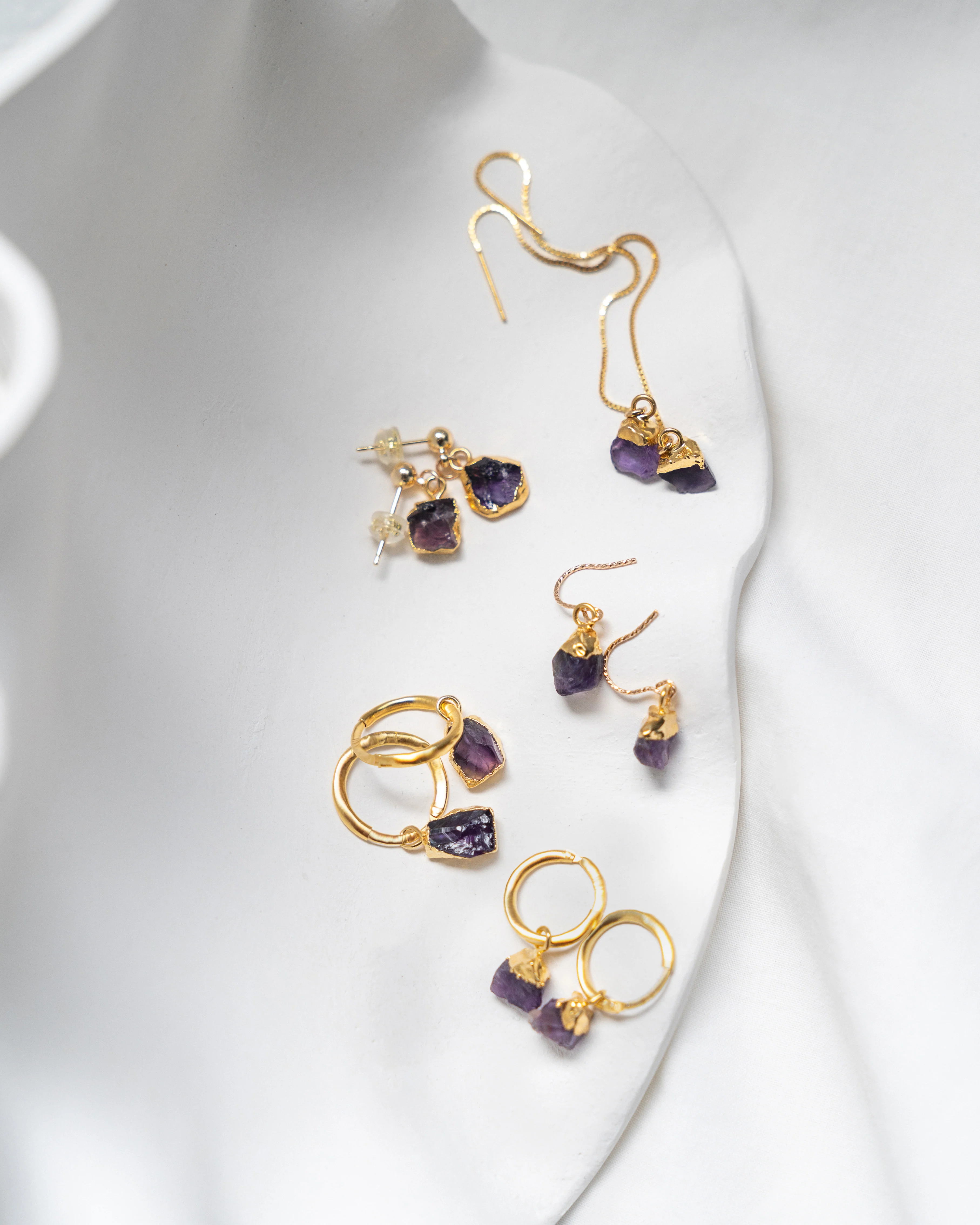 February Birthstone | Amethyst Earrings - Image 17