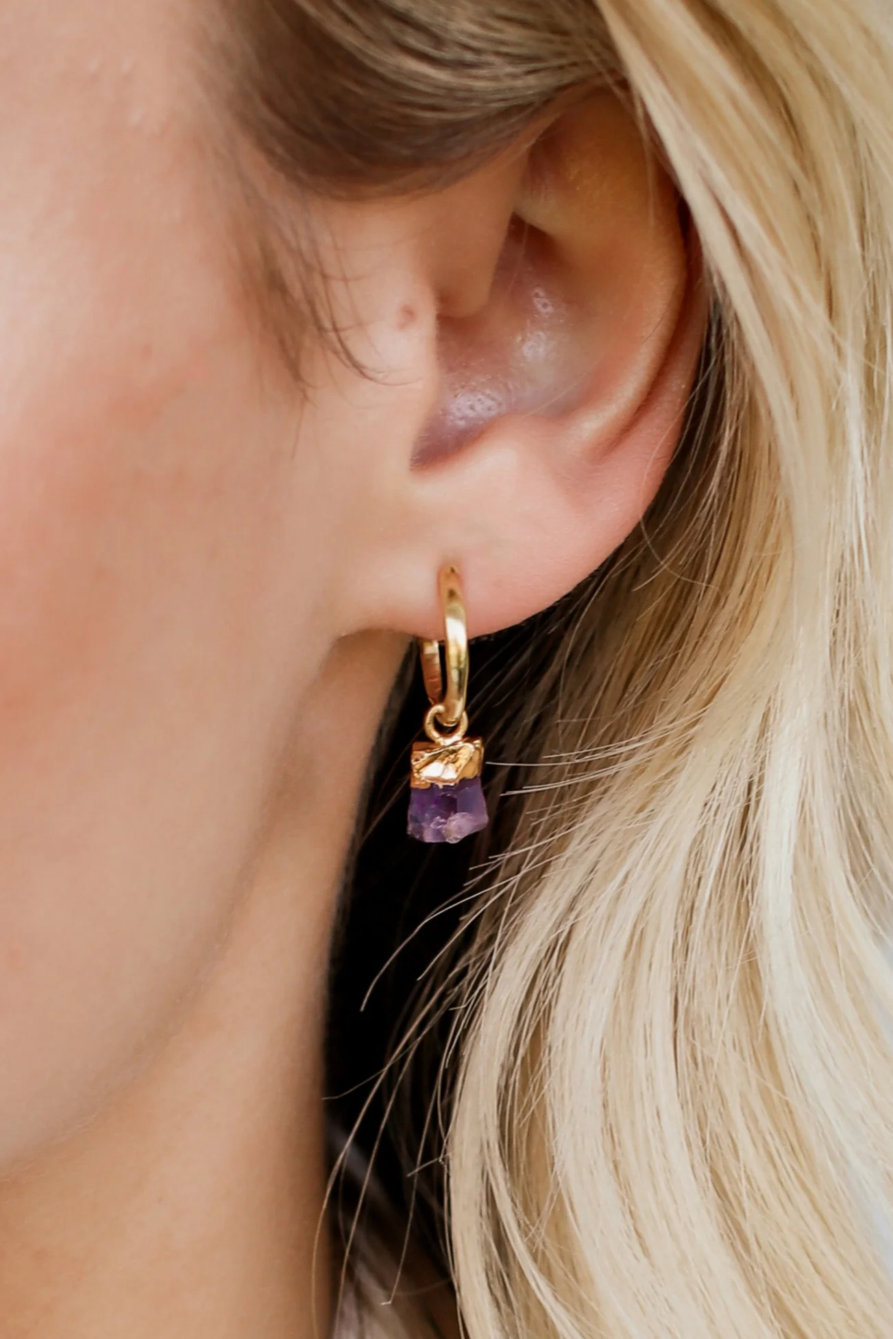 February Birthstone | Amethyst Earrings - Image 4