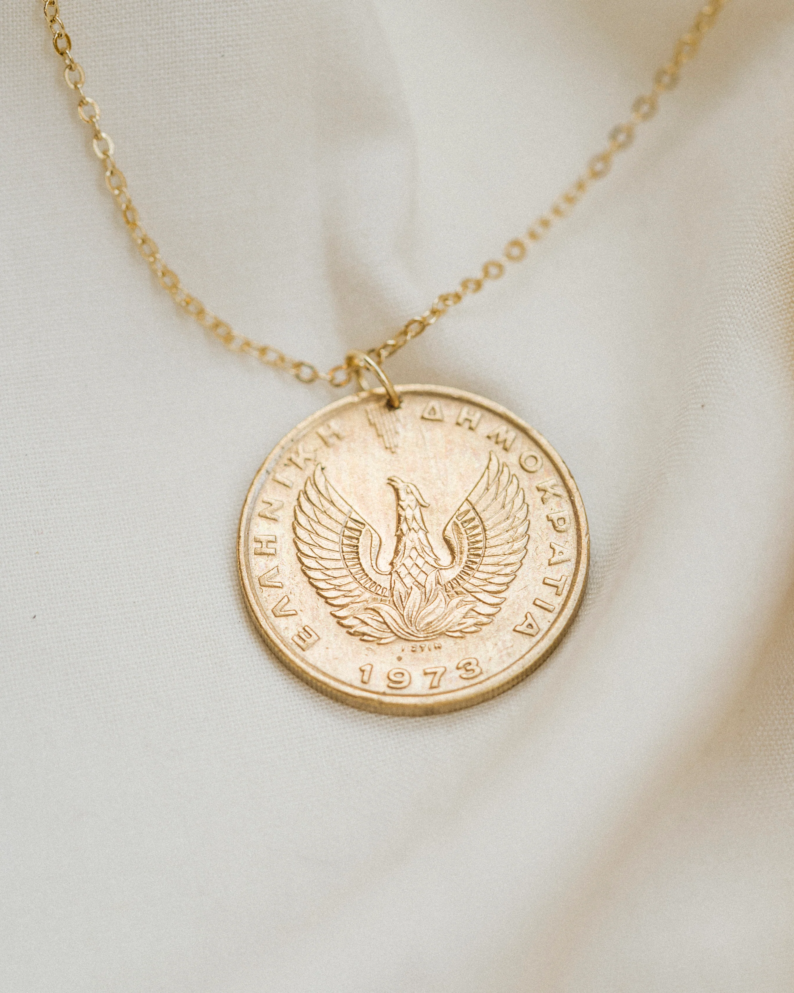 Greece | Pegasus Coin Necklace - Image 3