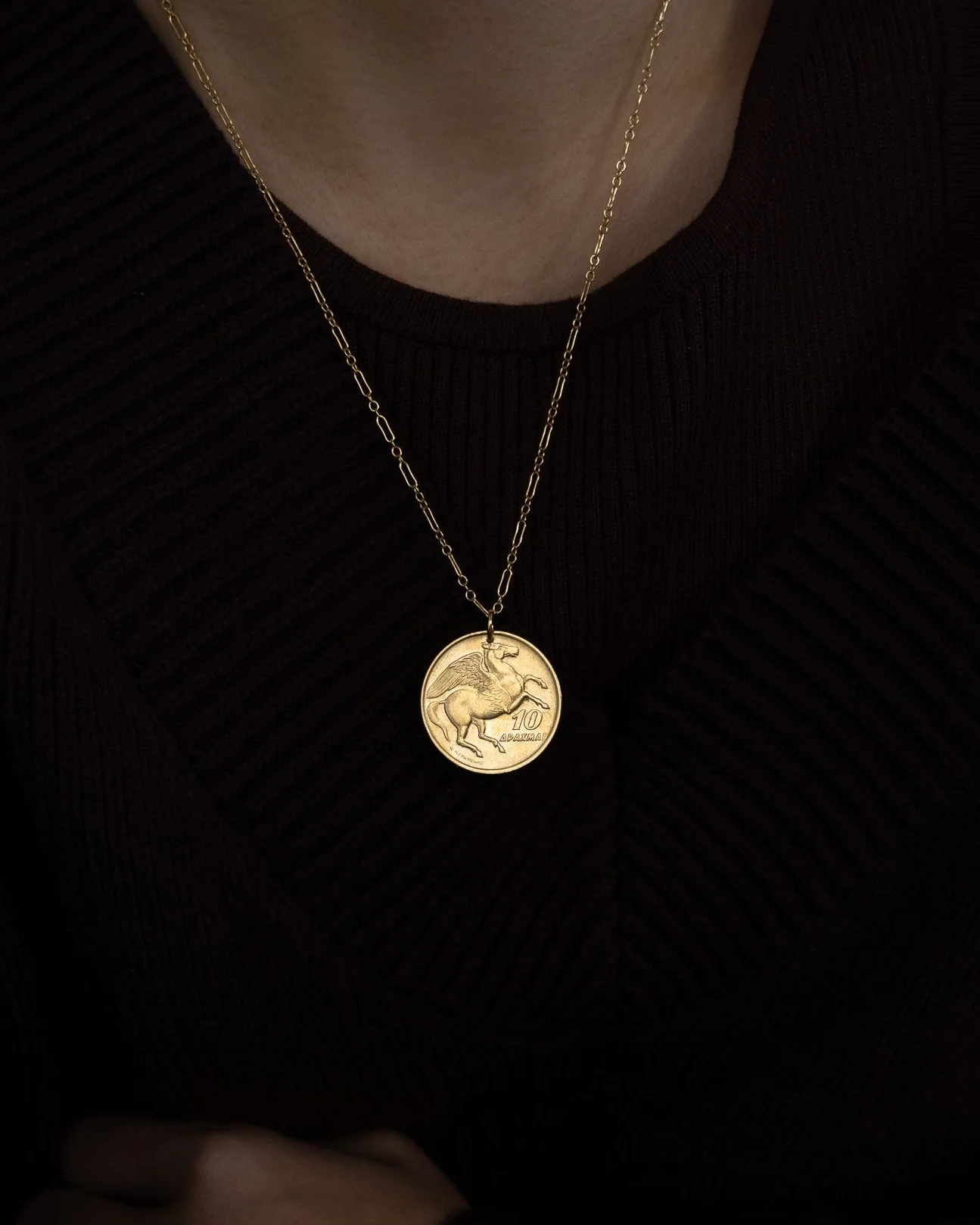 Greece | Pegasus Coin Necklace - Image 4
