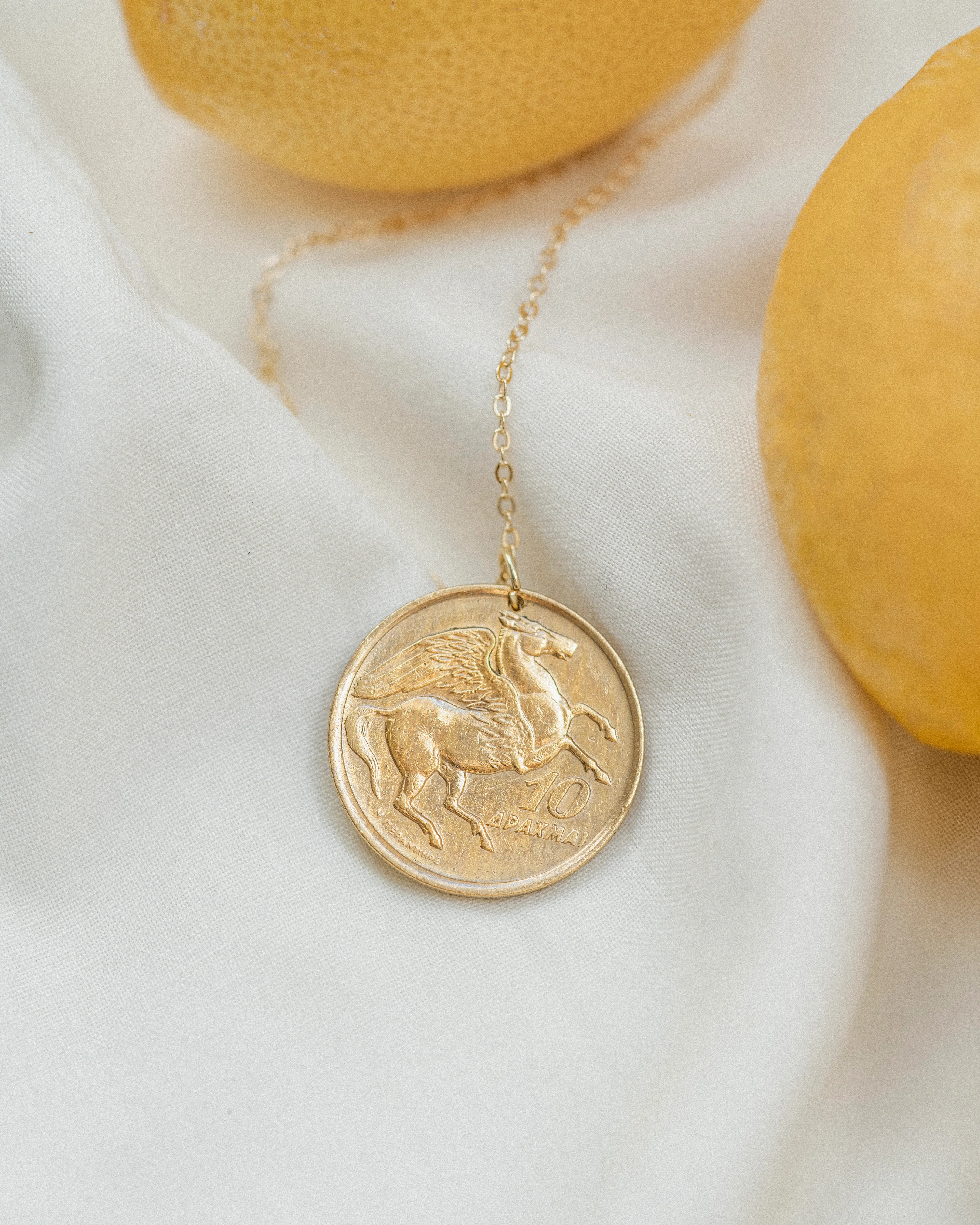 Greece | Pegasus Coin Necklace - Image 6