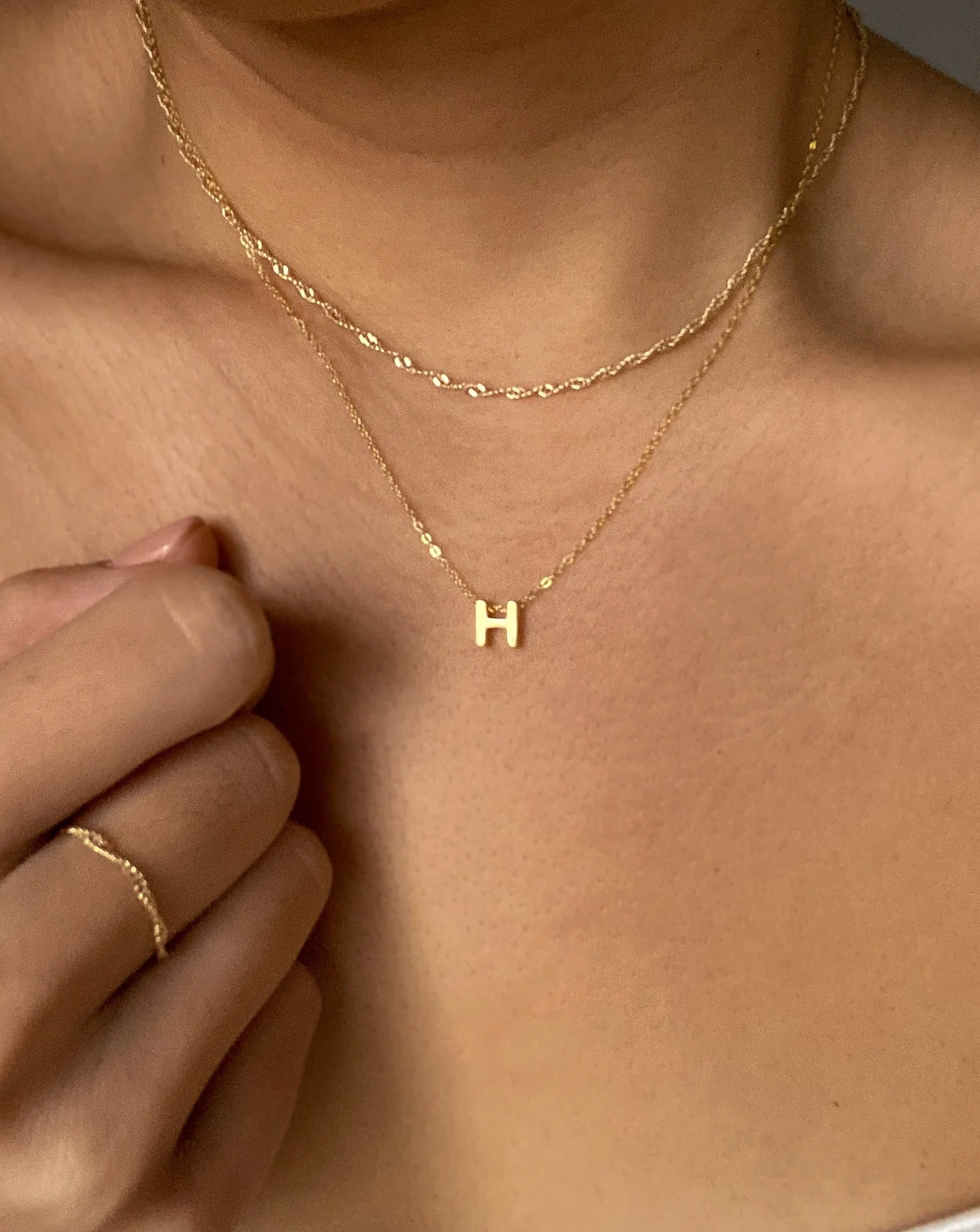 H - Alphabet Necklace - Image 3